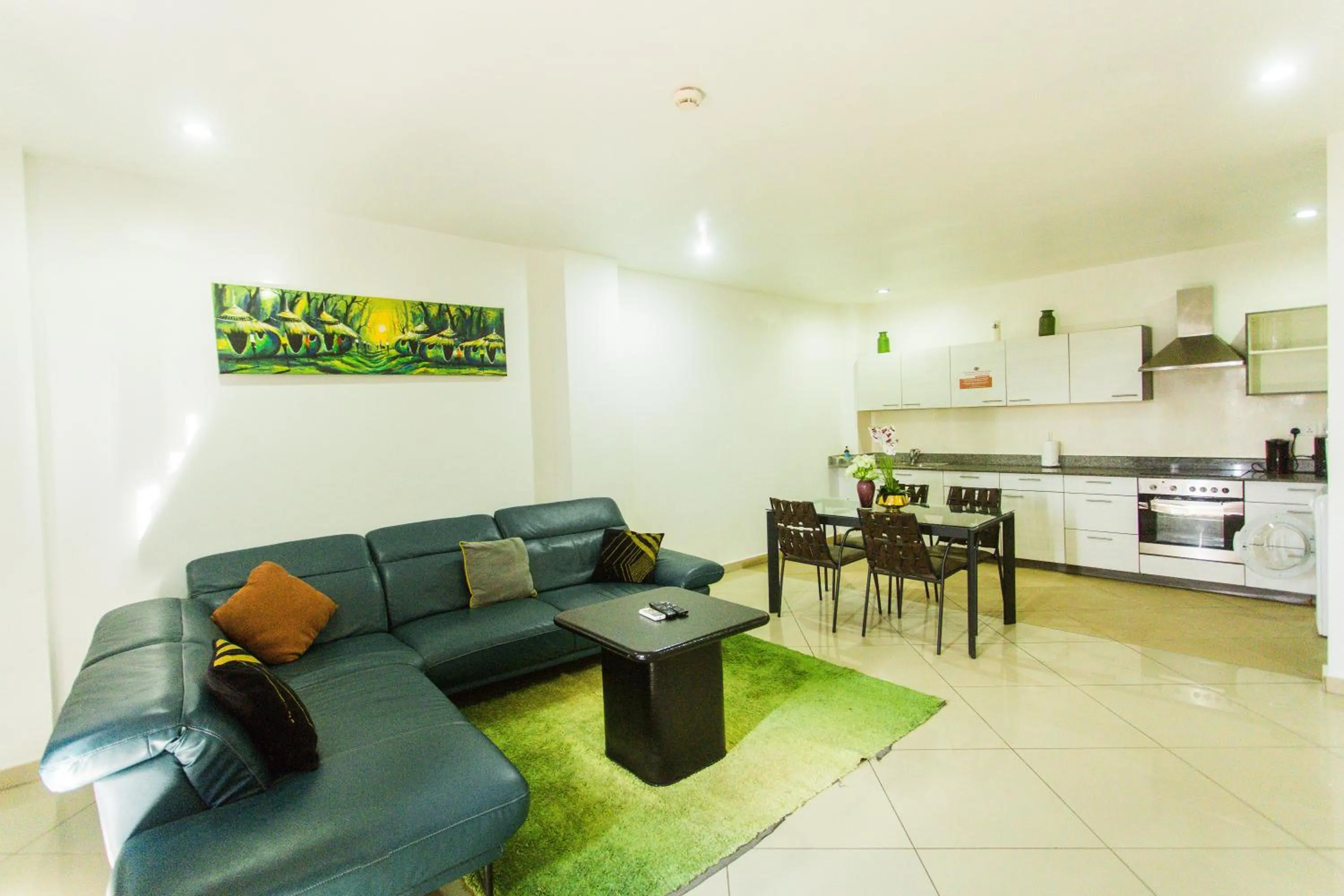 Living room in Accra Luxury Apartments at Clifton Place