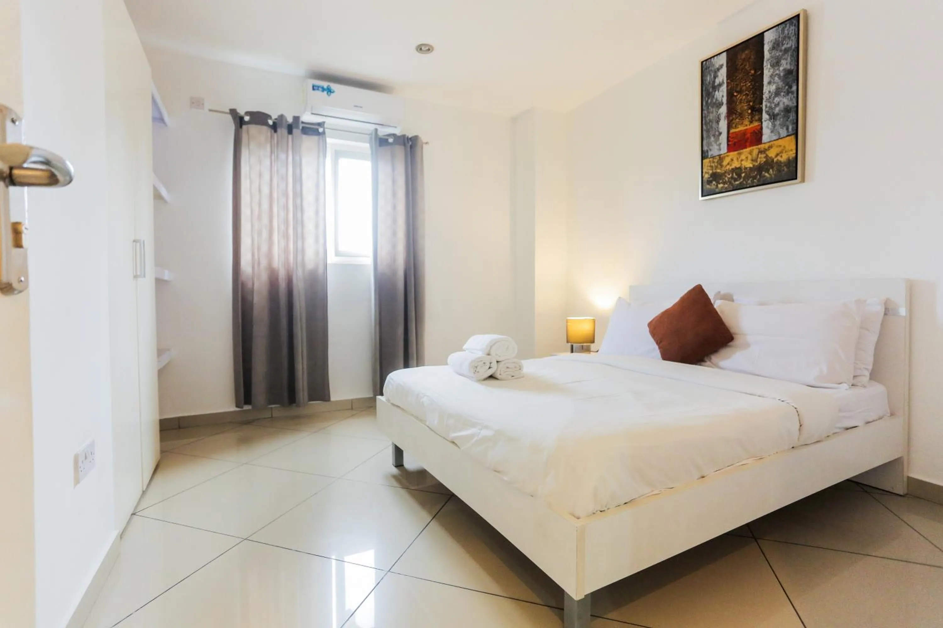 Bedroom, Bed in Accra Luxury Apartments at Clifton Place
