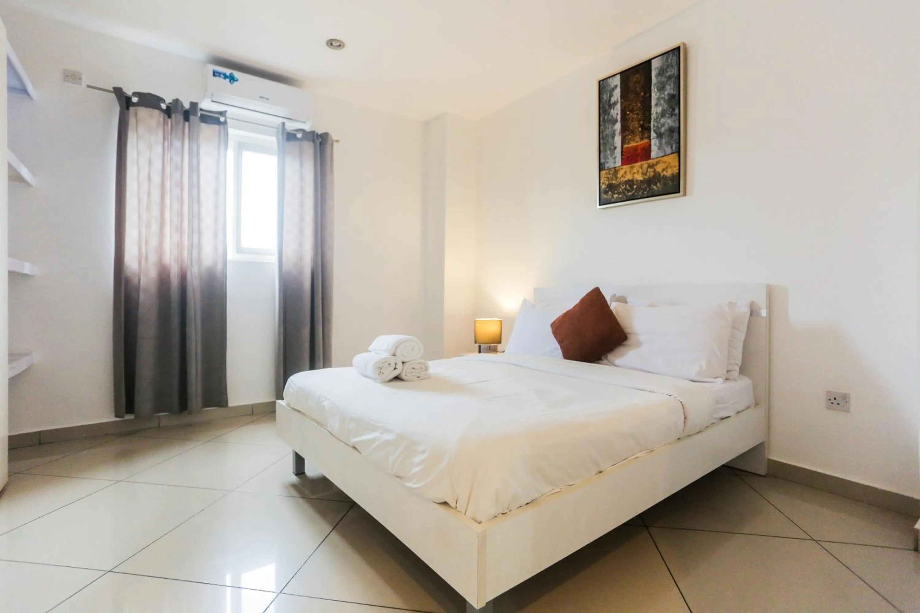Bedroom, Bed in Accra Luxury Apartments at Clifton Place