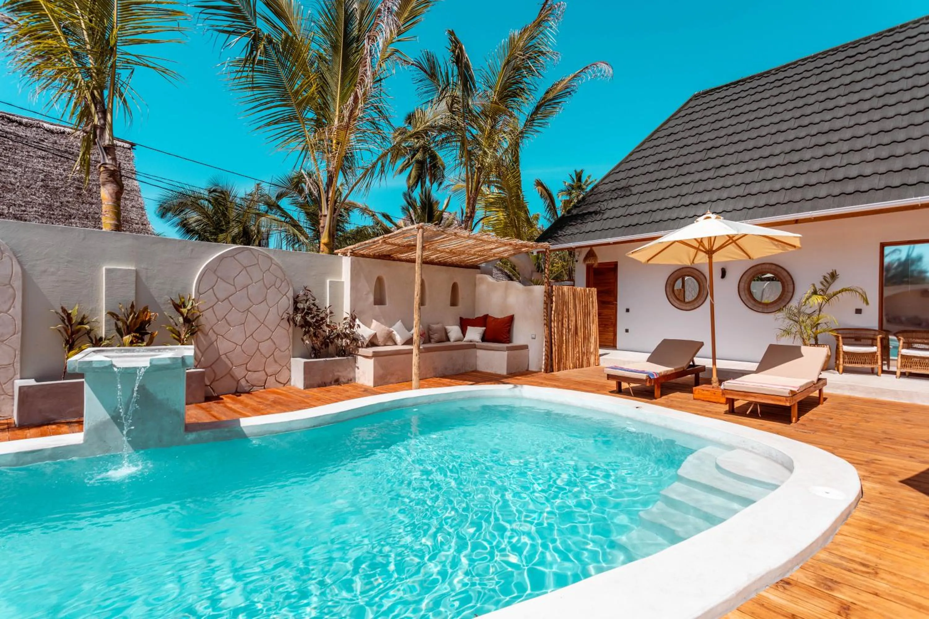 Patio in Casa Ananda Boutique Hotel