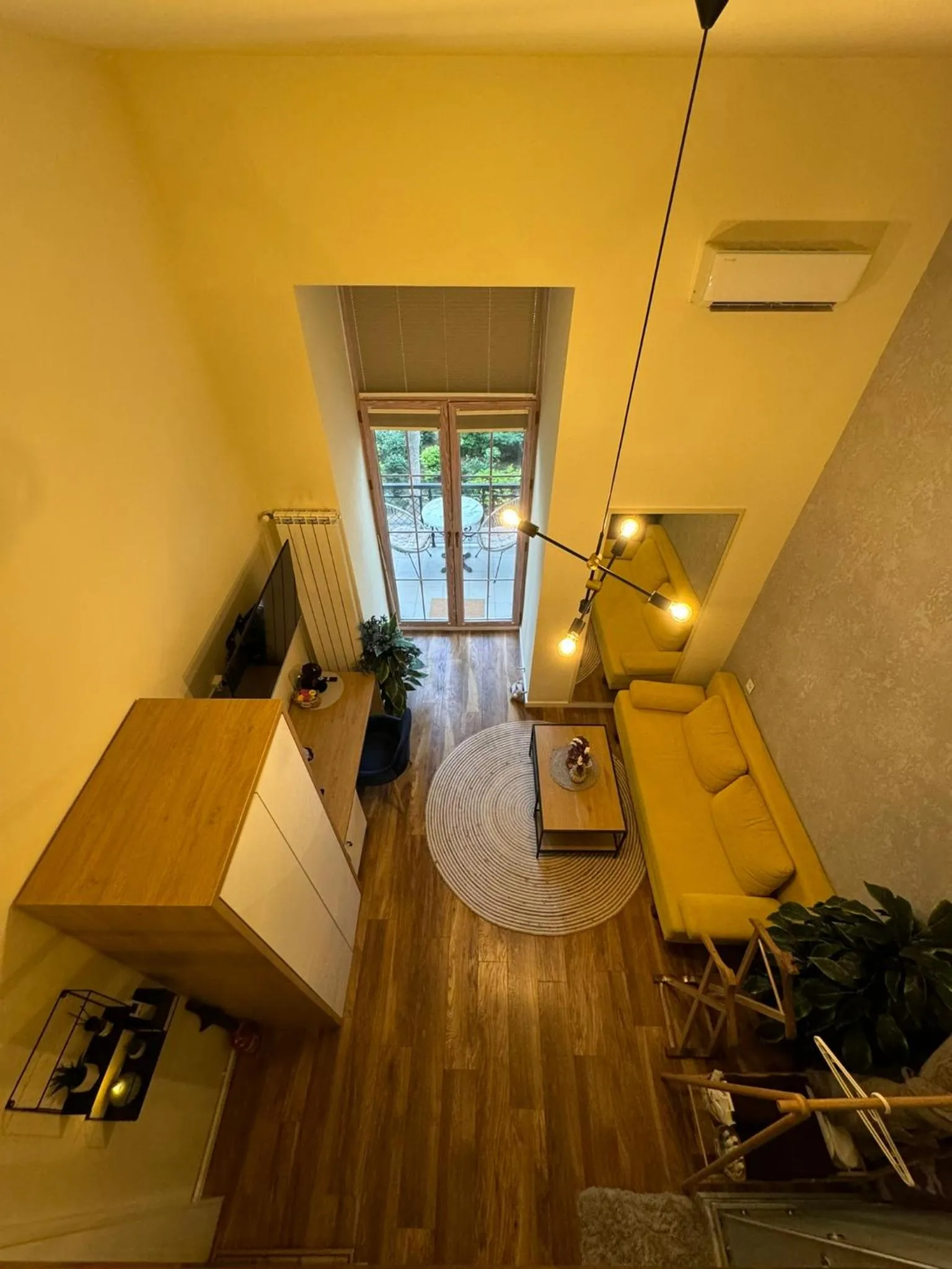 Seating area in Downtown Apartments Baku