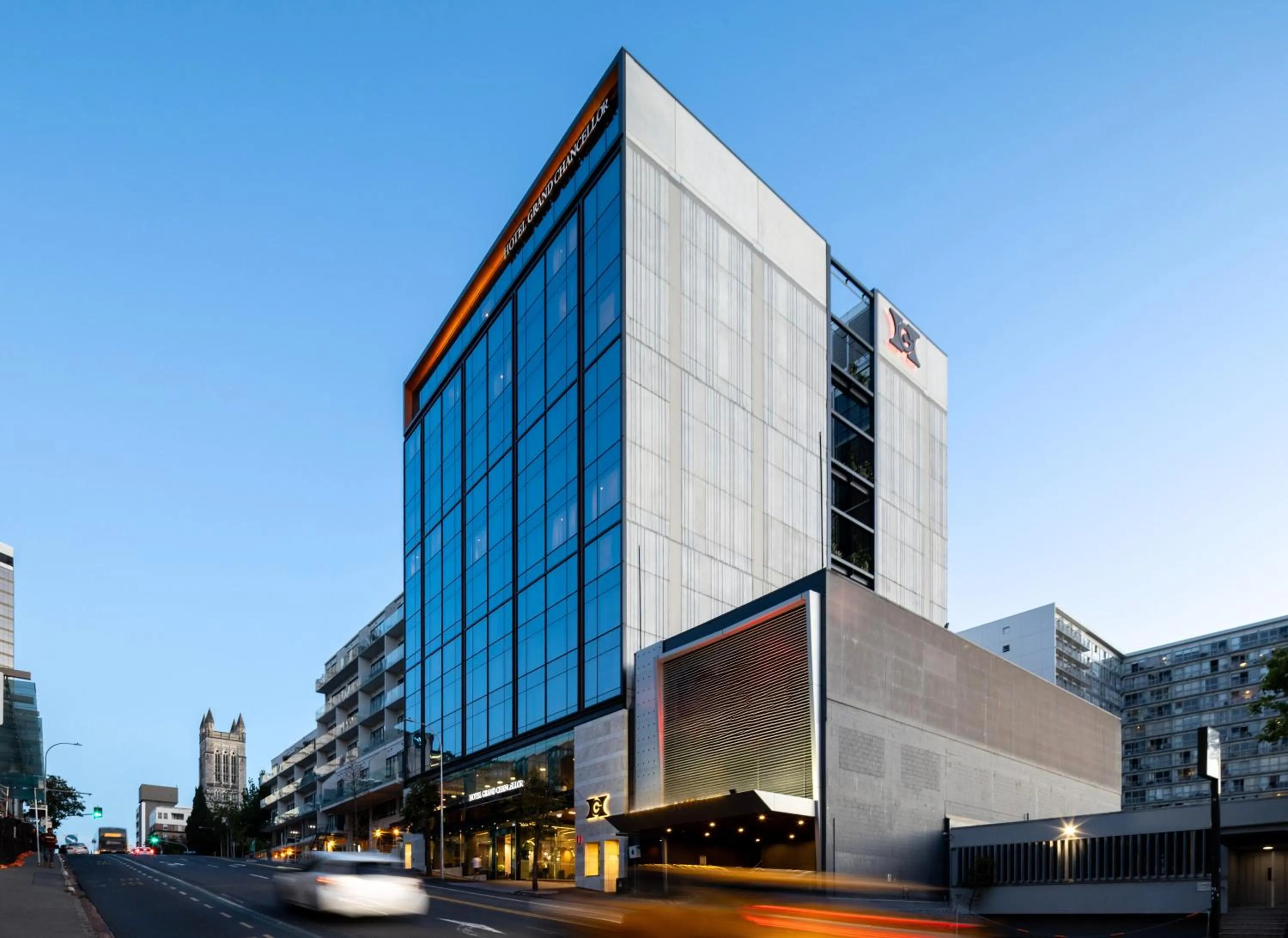 Property building in Hotel Grand Chancellor Auckland