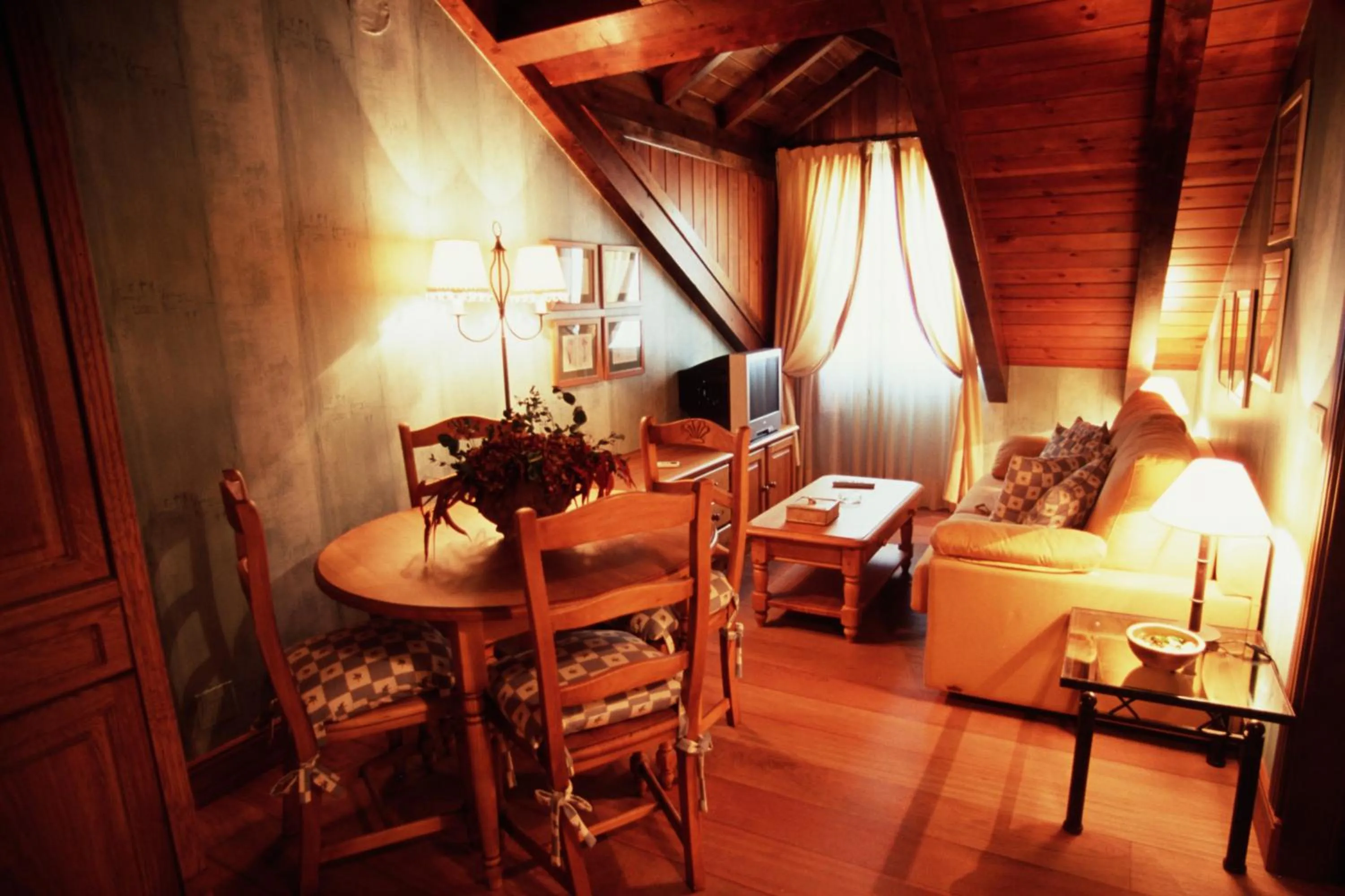 Living room in Hotel Pradas Ordesa