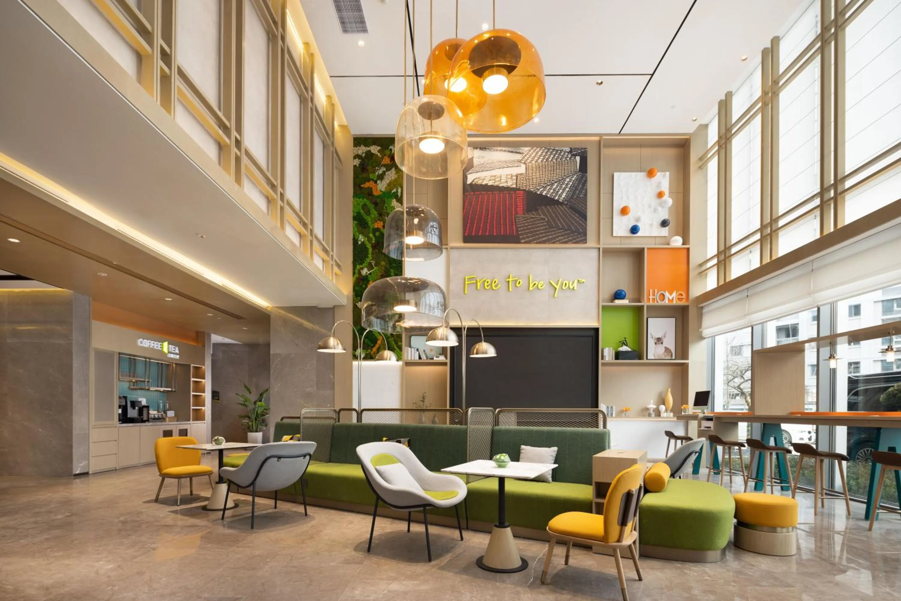 Lobby or reception in Home2 Suite by Hilton Hangzhou East Railway Station