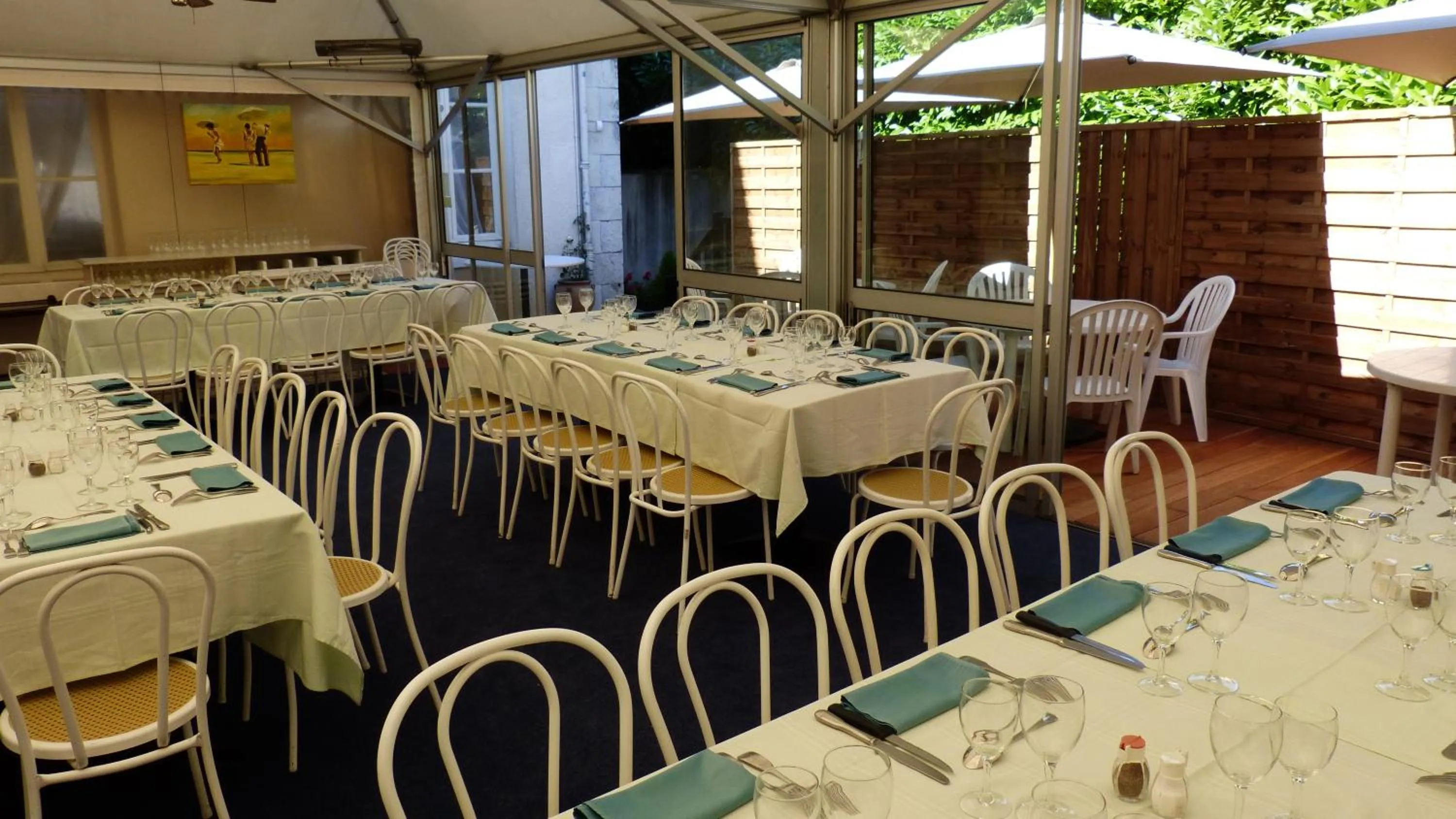 Balcony/Terrace in Hôtel Restaurant "Le Relais"