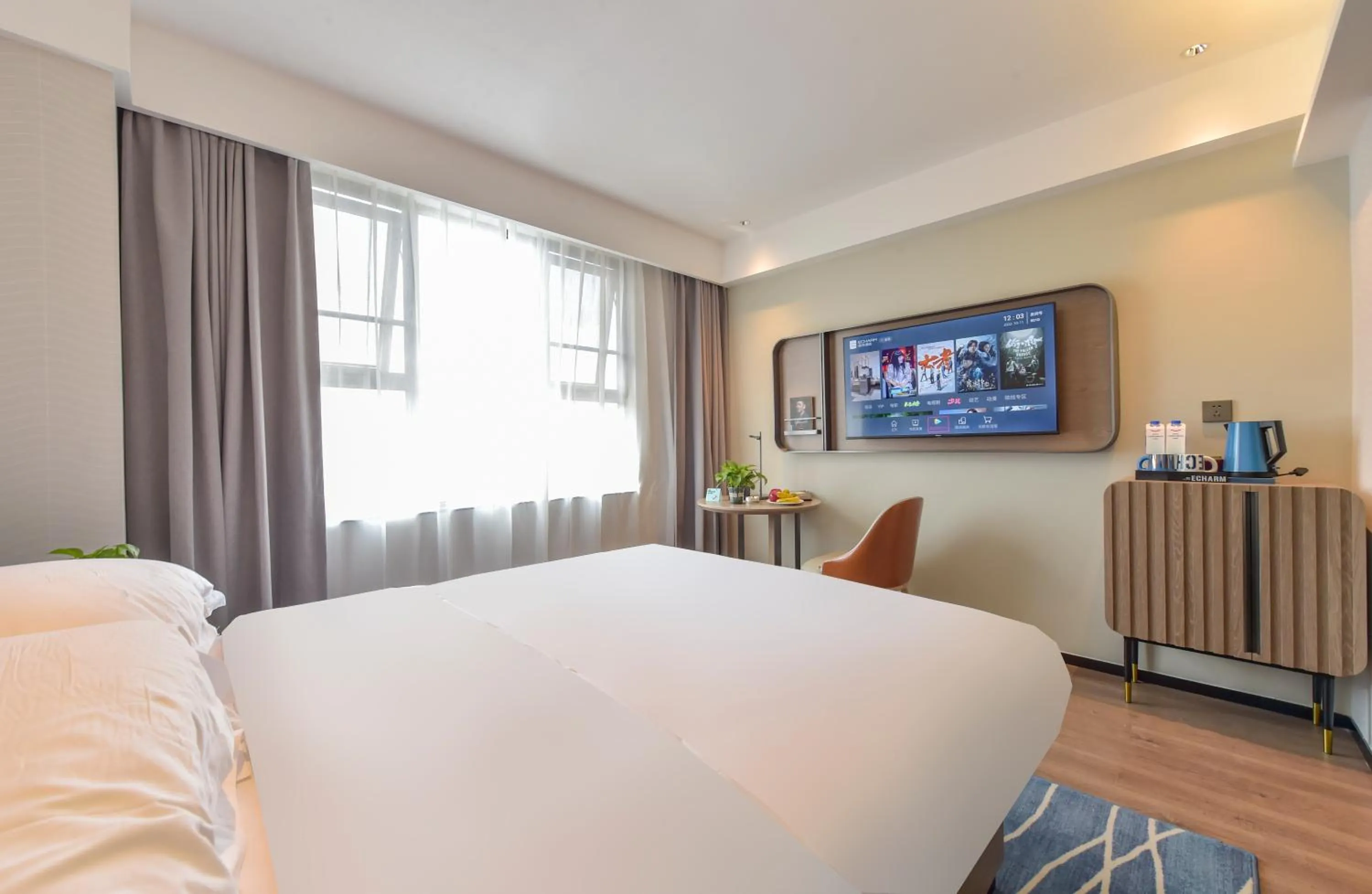 TV and multimedia in Echarm Hotel Guilin Guanyang Yunshuiyao Branch