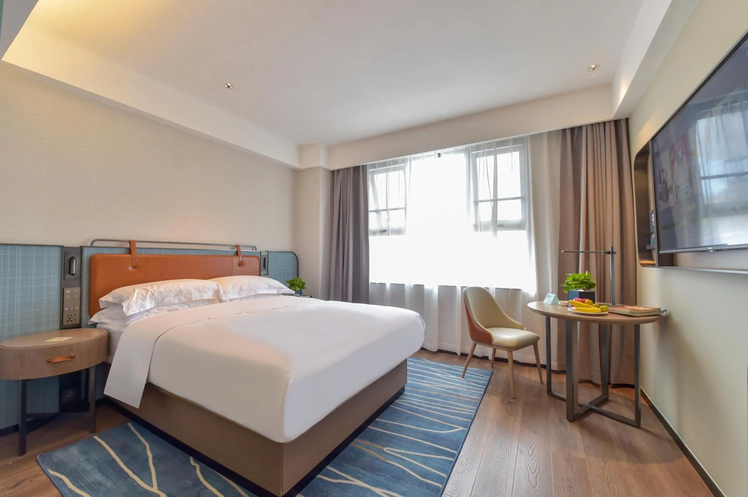 Bedroom in Echarm Hotel Guilin Guanyang Yunshuiyao Branch