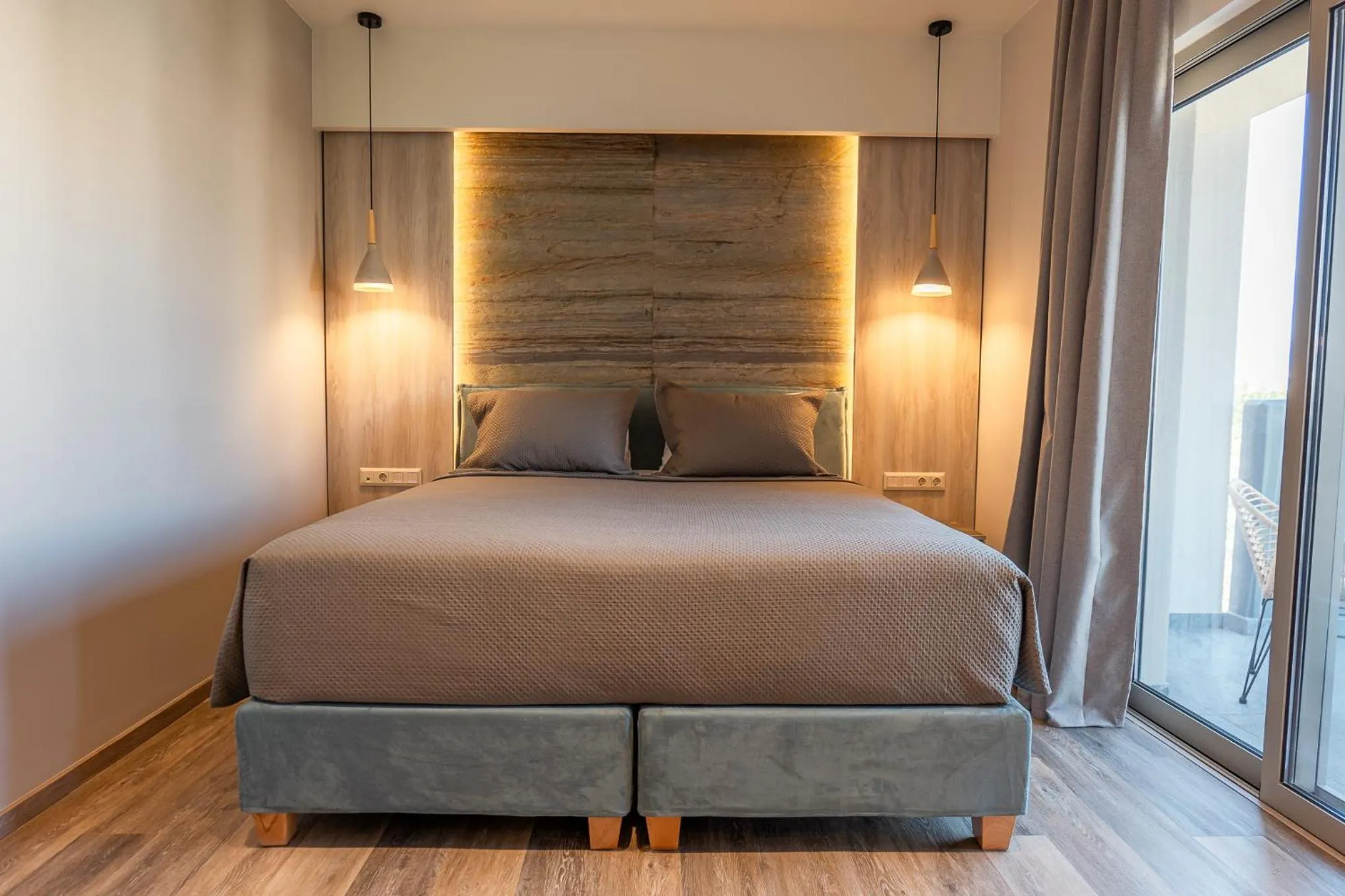 Bed in Wellnest Hotel