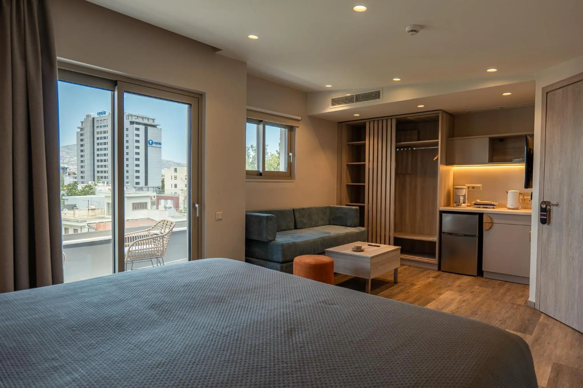 Bed in Wellnest Hotel