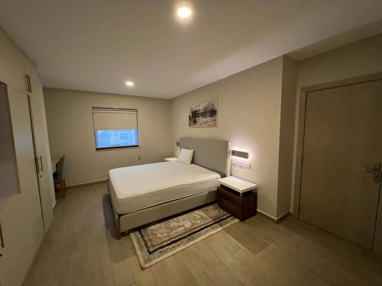 Bed in Addis Ville Hotel Apartment