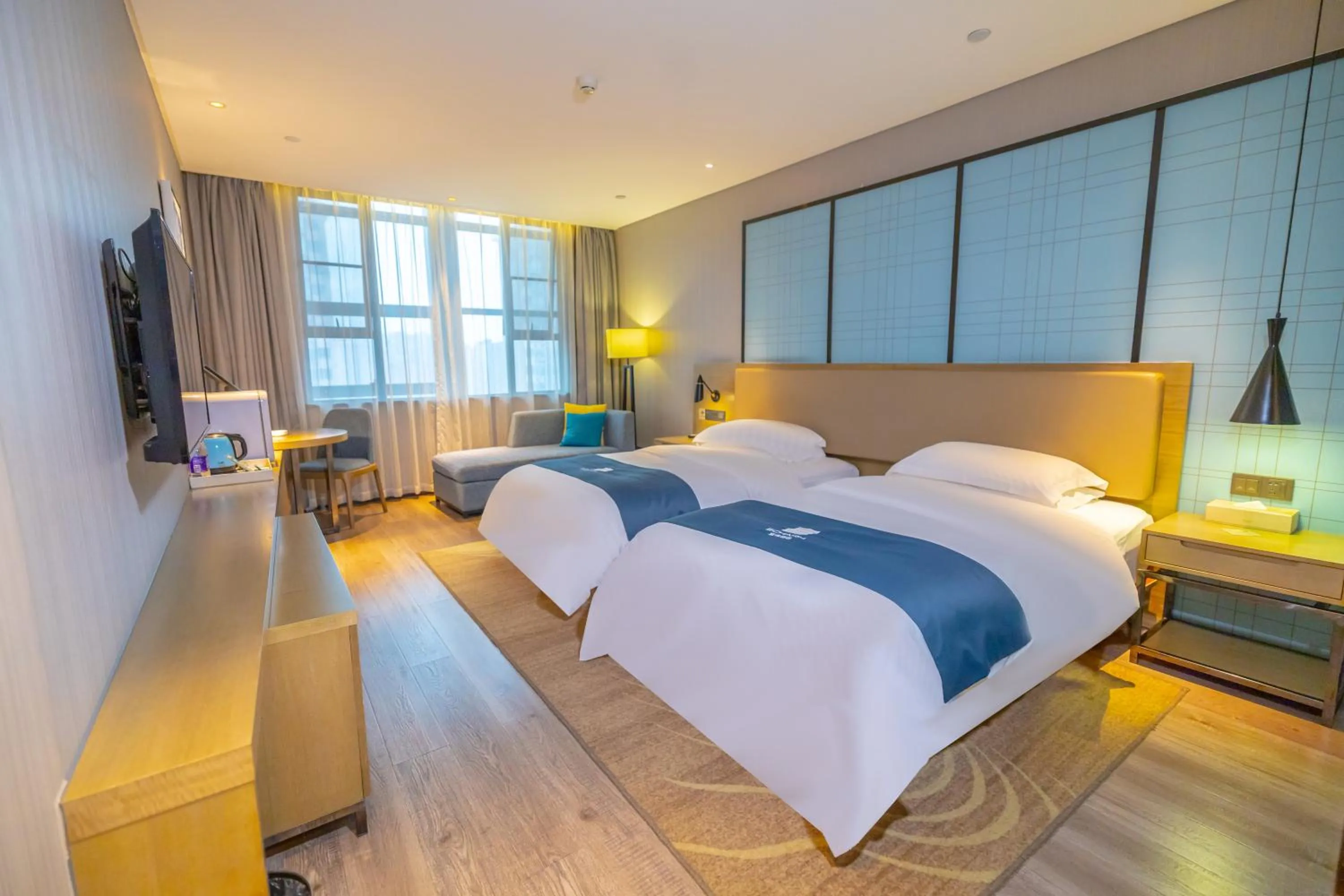 Photo of the whole room in Echarm Hotel Qingyuan Shunying Guangbai Branch
