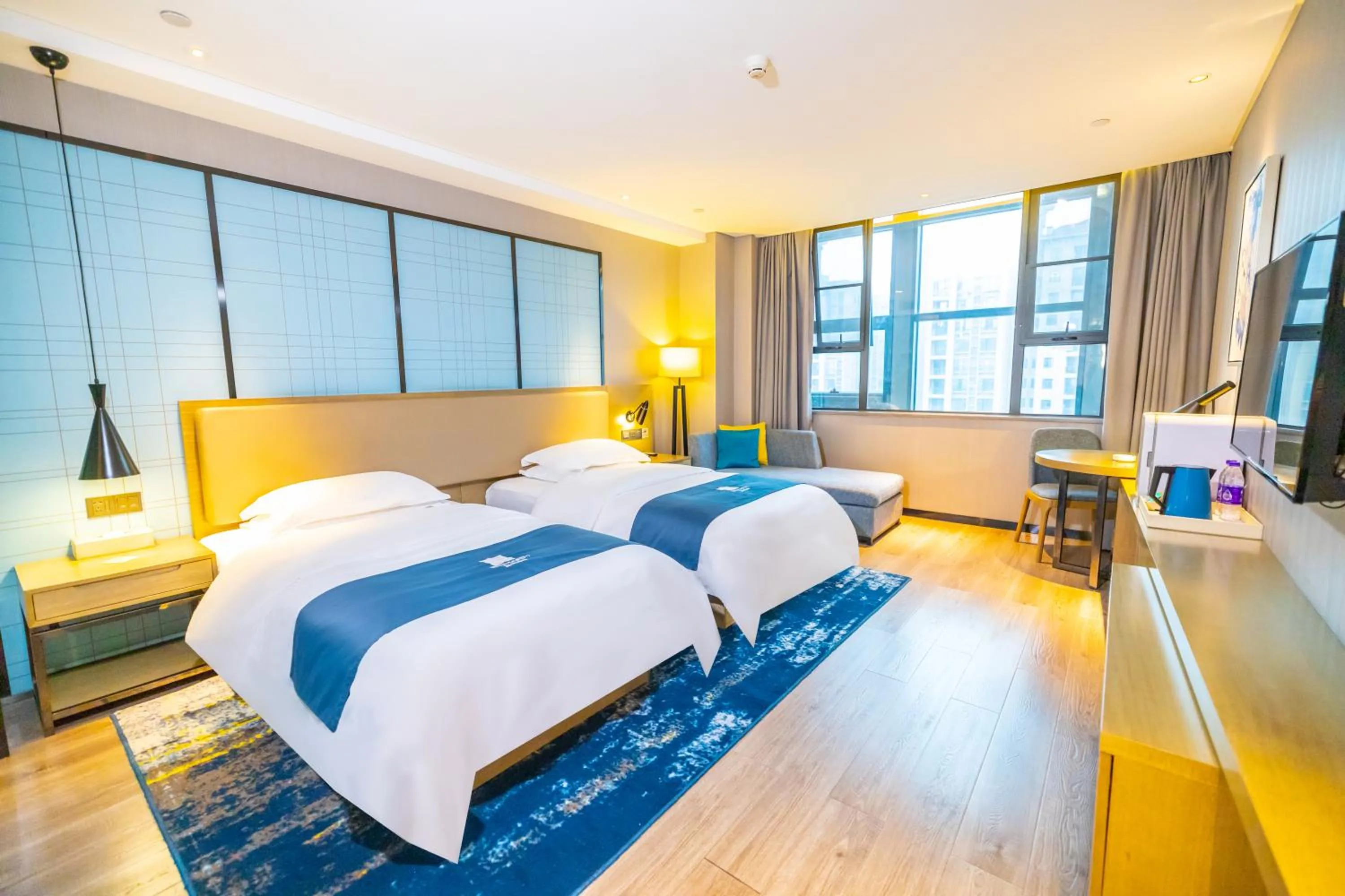 Photo of the whole room in Echarm Hotel Qingyuan Shunying Guangbai Branch