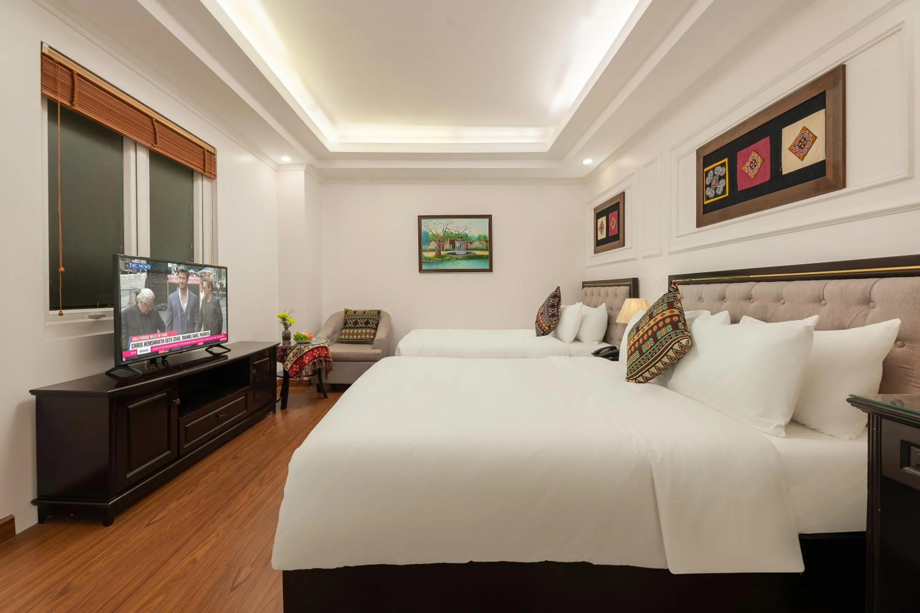 Bed in Sapa Praha Hotel