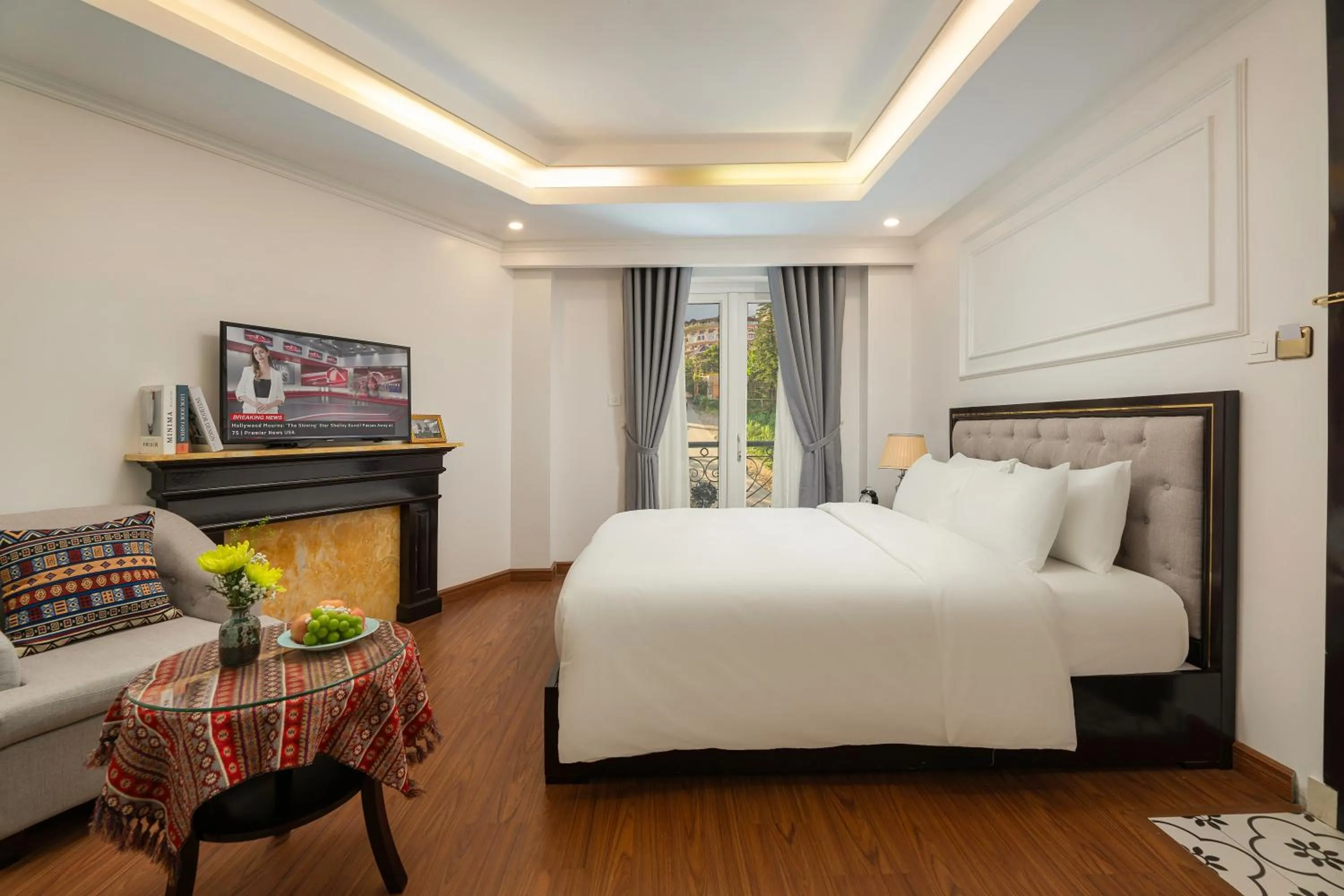 Bed in Sapa Praha Hotel