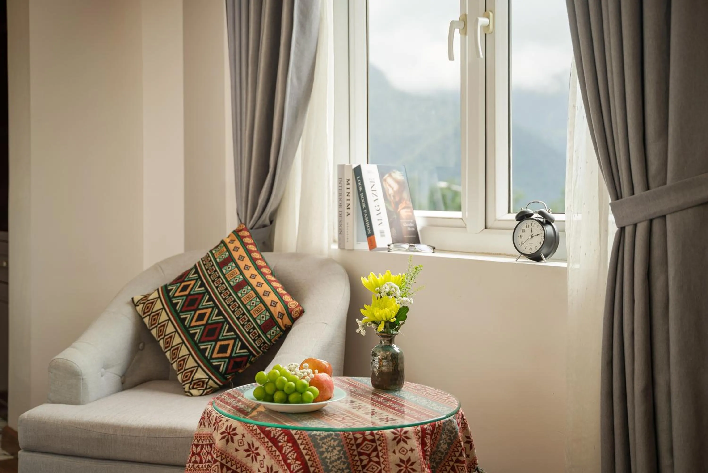 Seating area in Sapa Praha Hotel