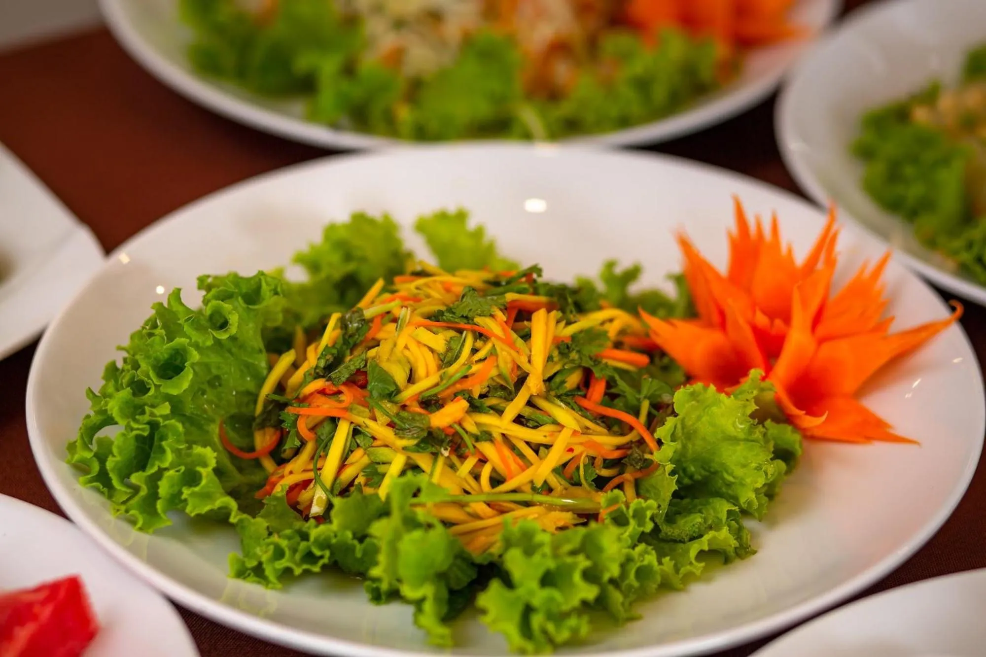 Buffet breakfast in Sapa Praha Hotel