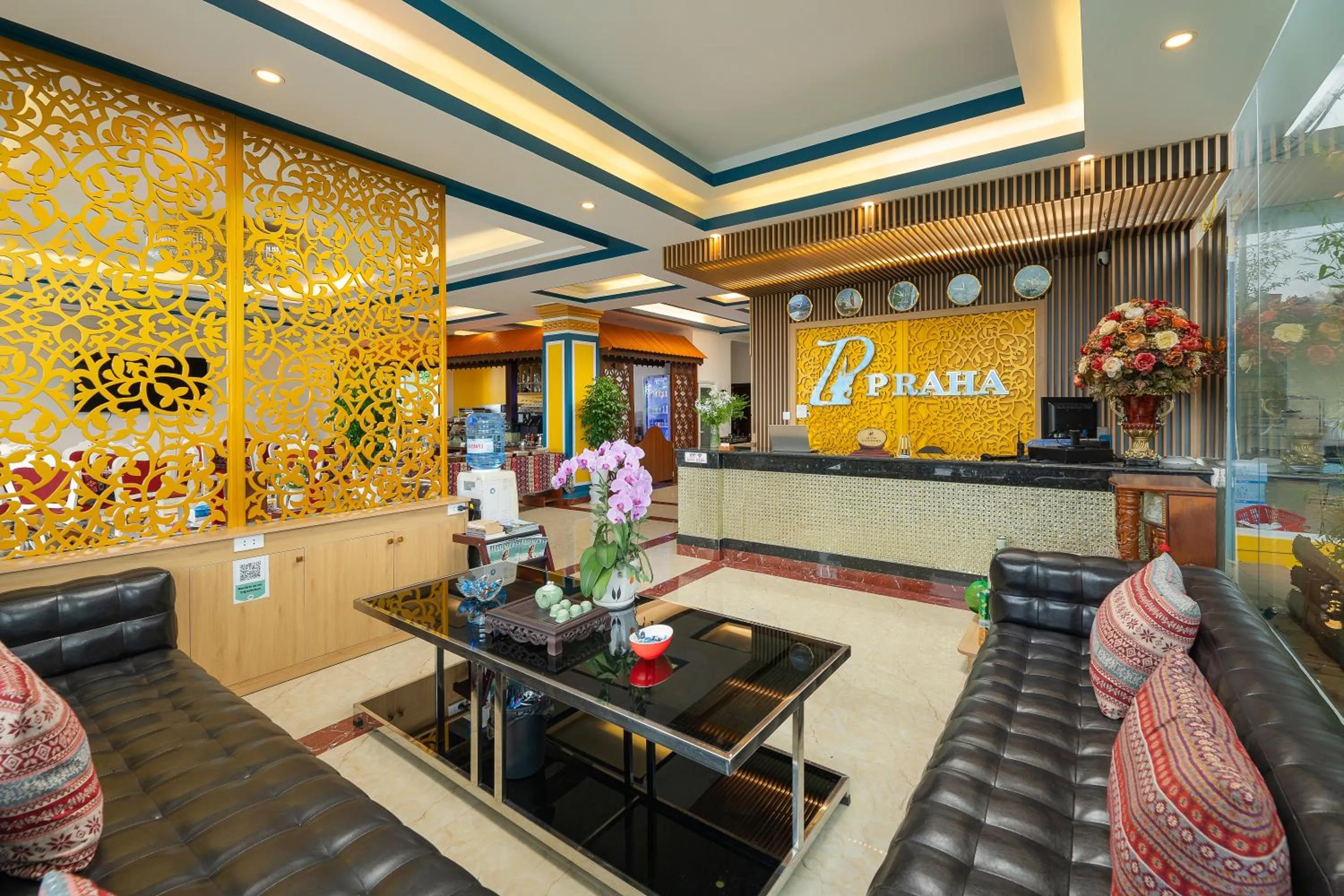 Lobby or reception in Sapa Praha Hotel