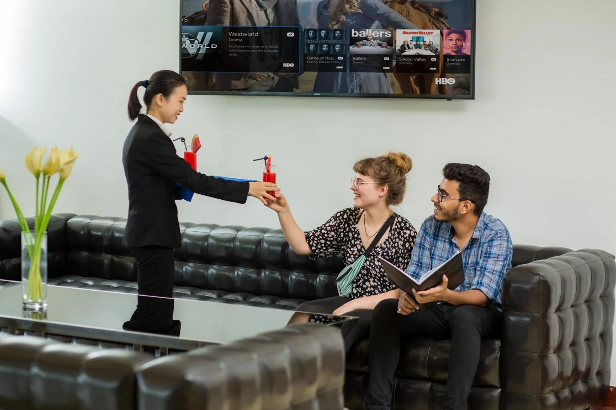 Staff in Sapa Praha Hotel