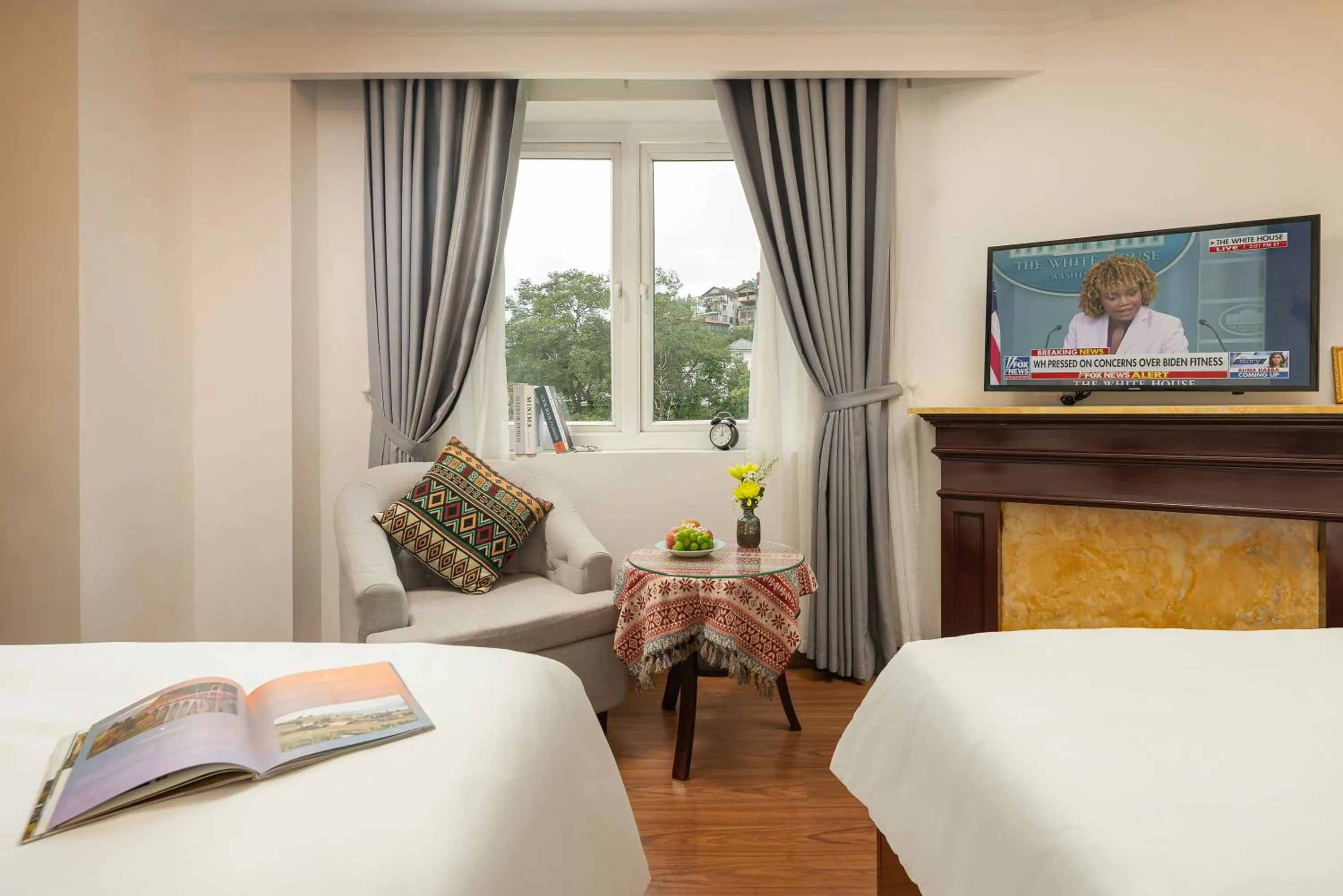 Natural landscape, Bed in Sapa Praha Hotel