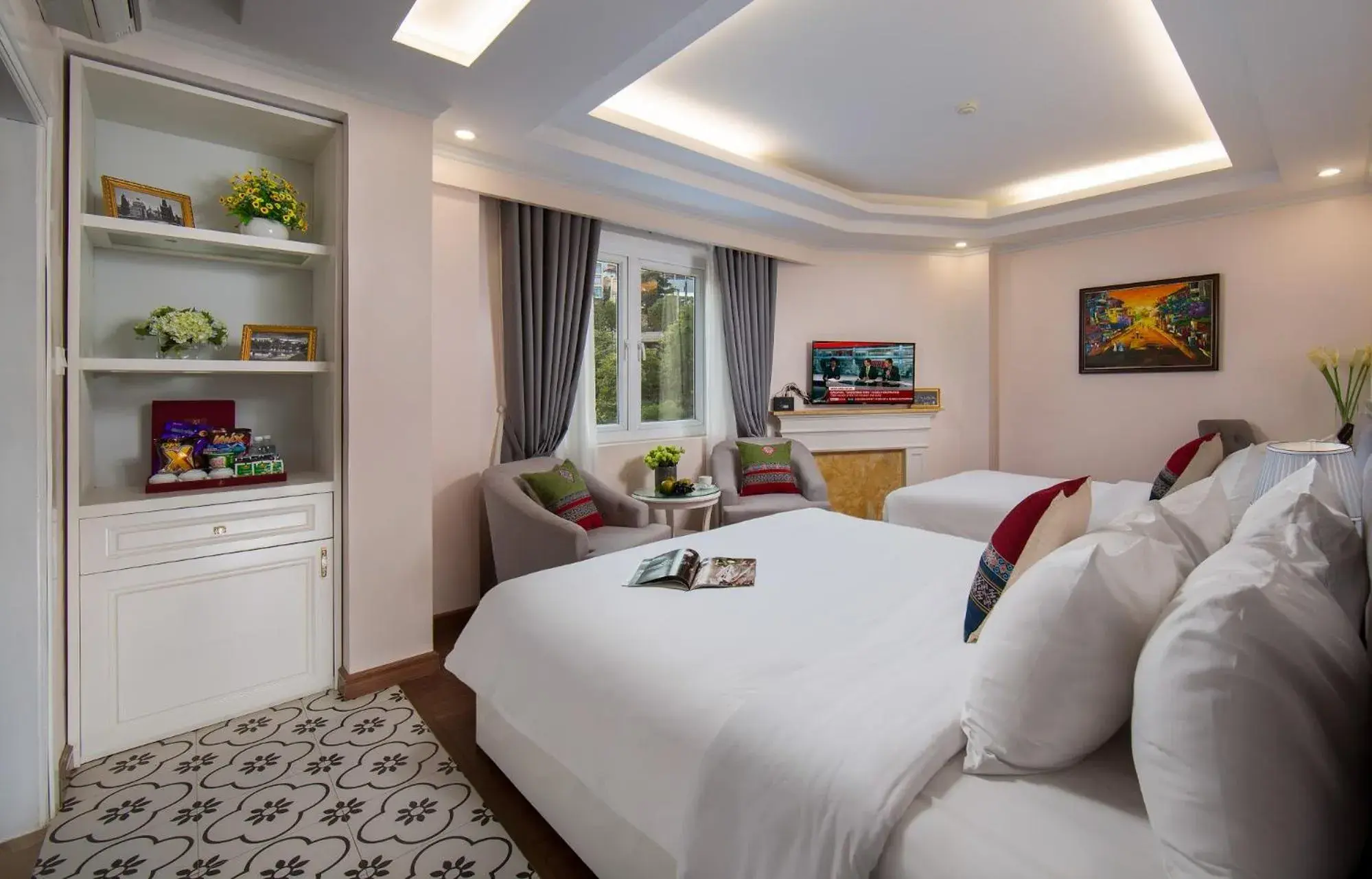 Superior Triple Room in Sapa Praha Hotel Superior Triple Room in Sapa Praha Hotel