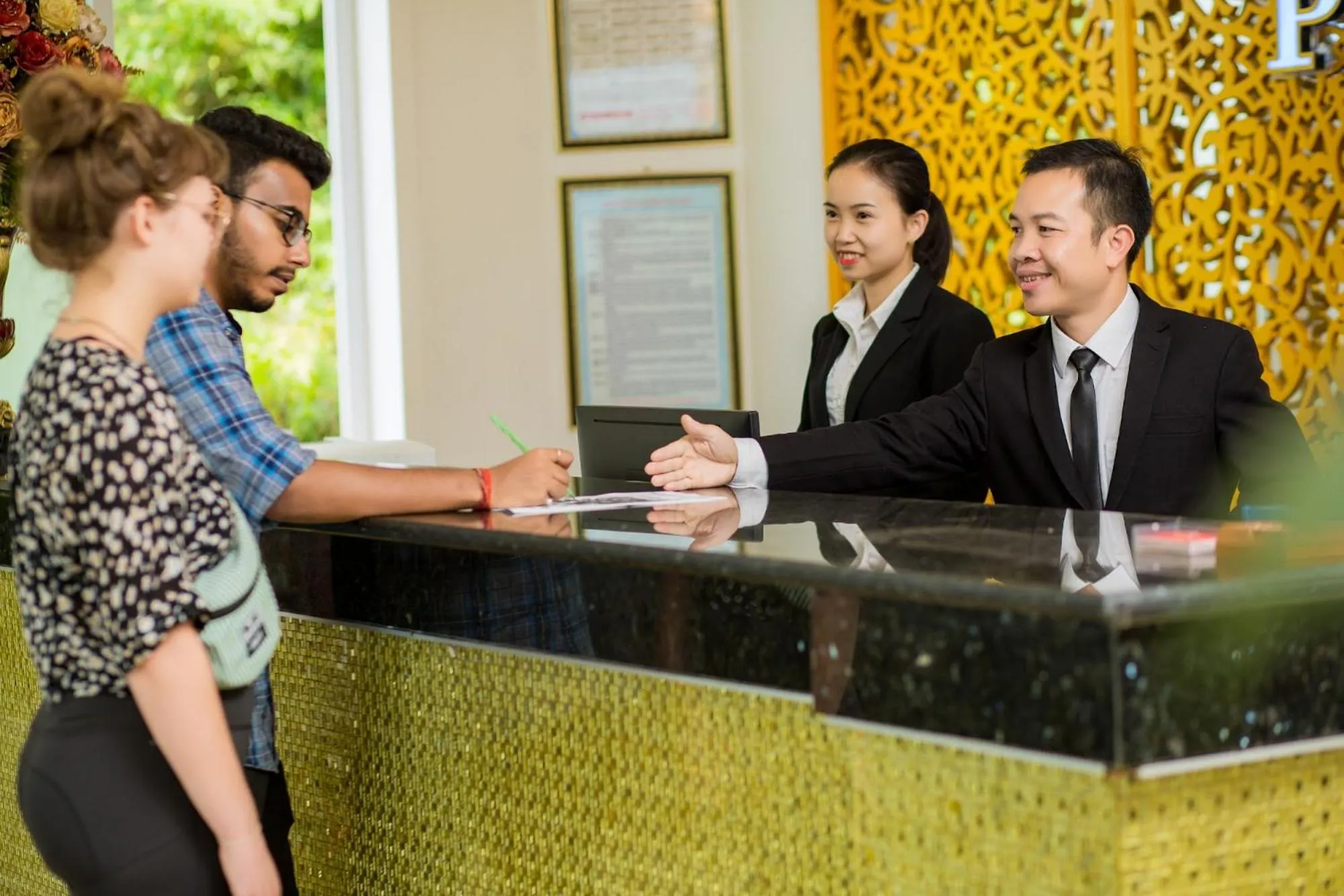 Staff in Sapa Praha Hotel