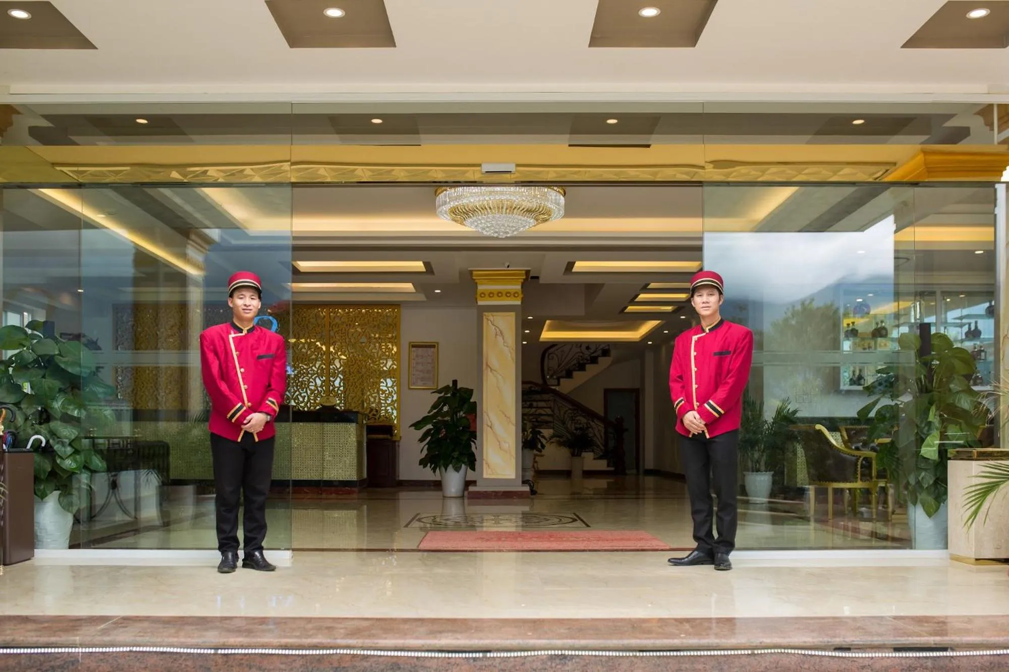 Staff in Sapa Praha Hotel