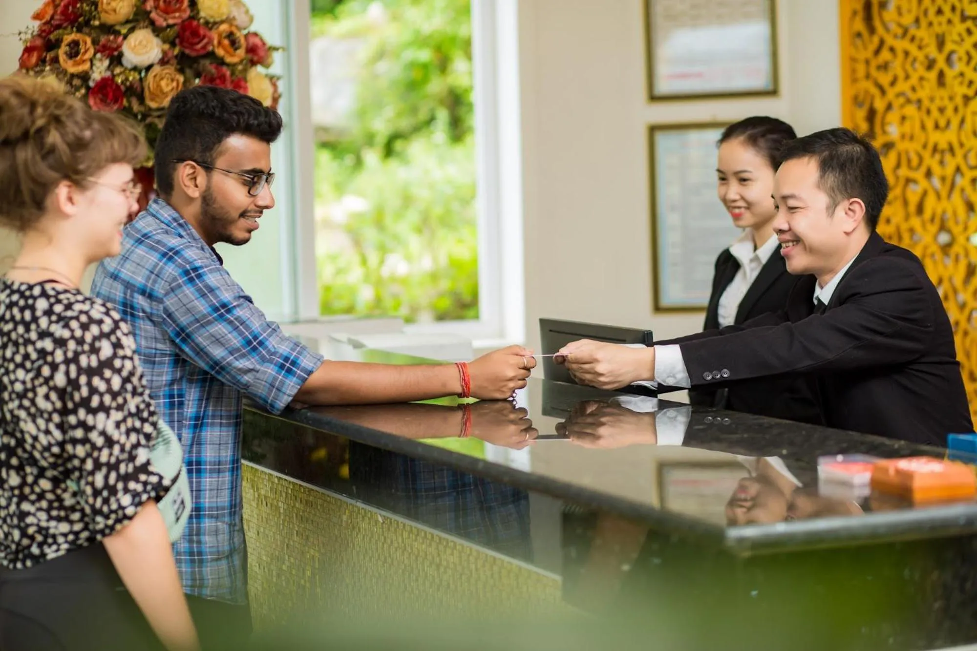 Lobby or reception in Sapa Praha Hotel