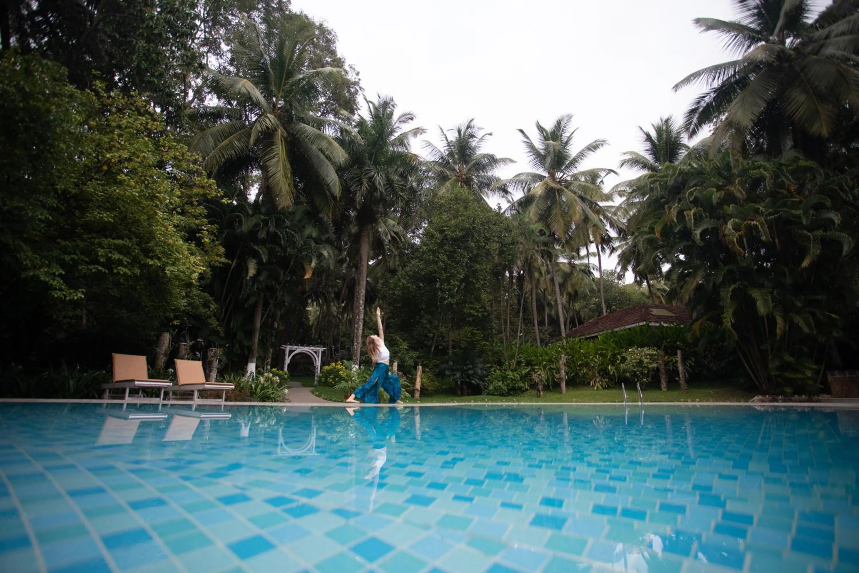 Swimming pool in Kairali - The Ayurvedic Healing Village