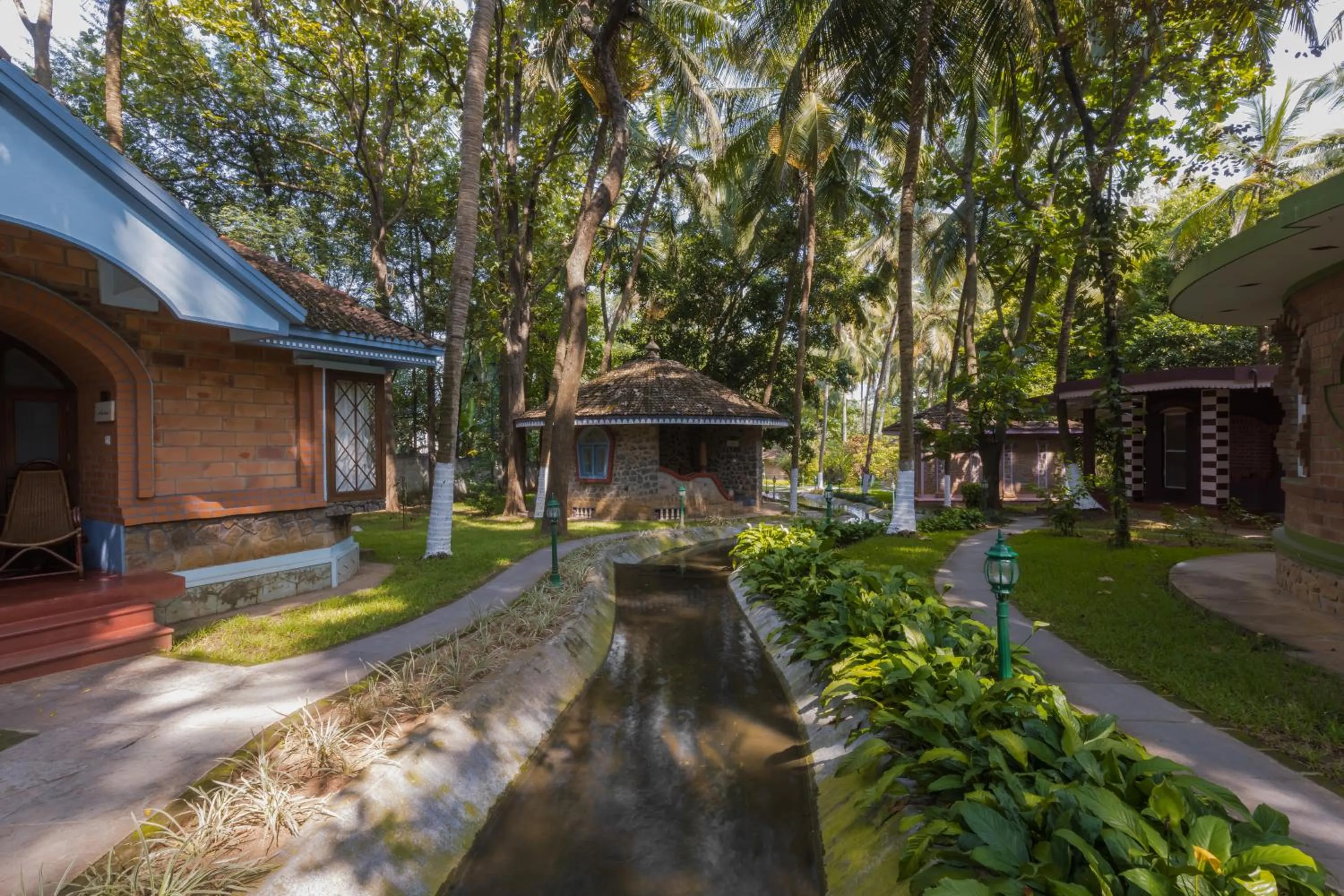 Garden in Kairali - The Ayurvedic Healing Village