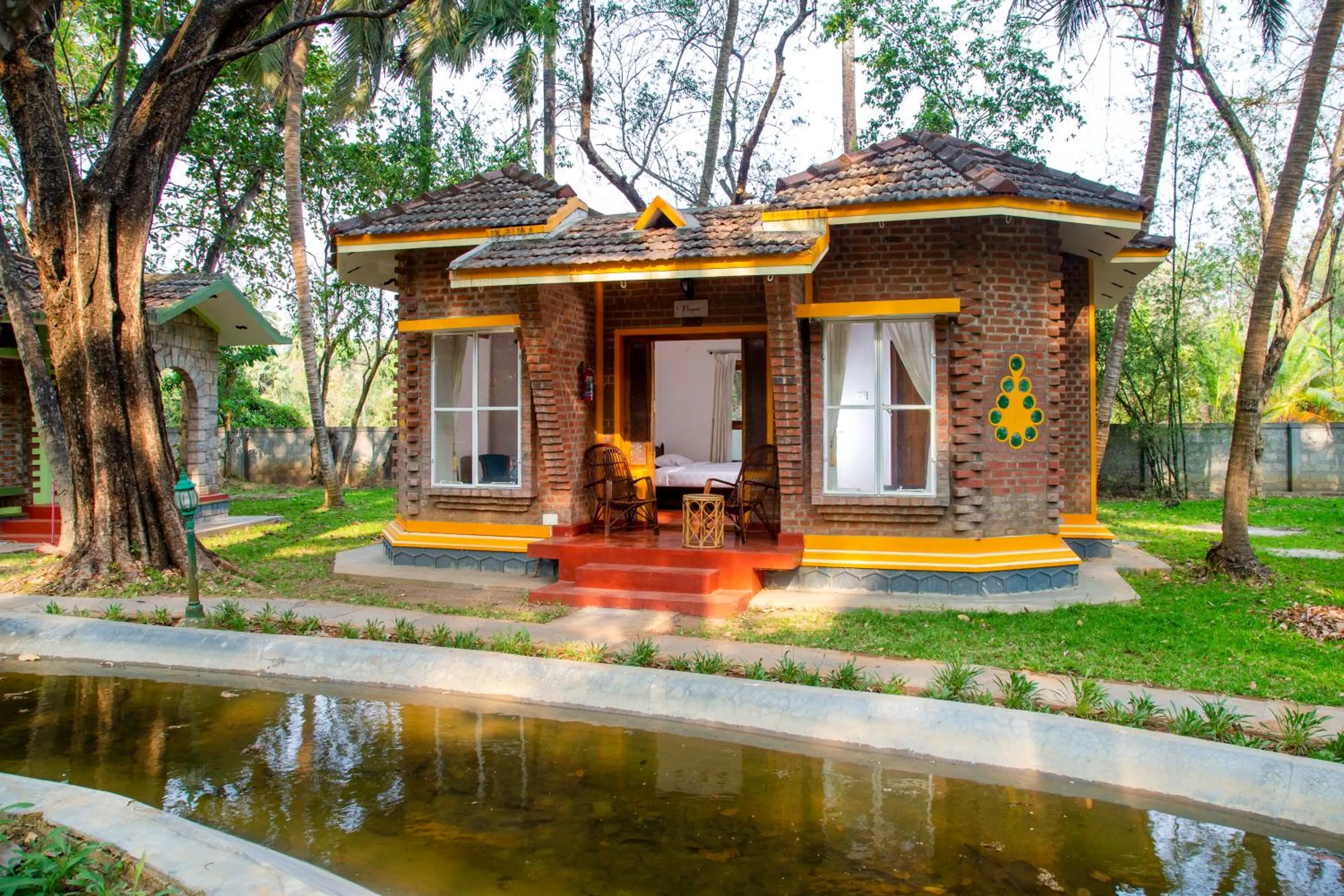 Garden view in Kairali - The Ayurvedic Healing Village