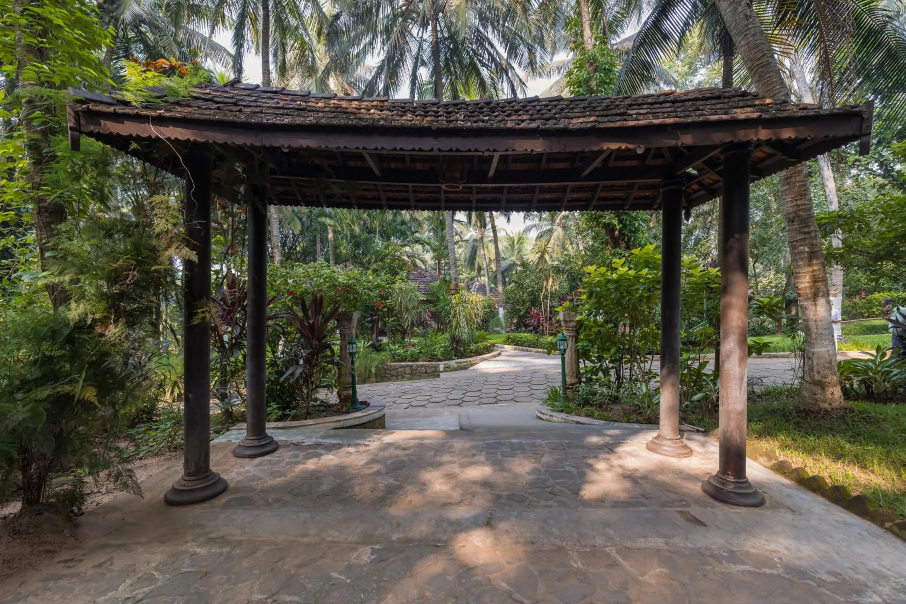 Garden in Kairali - The Ayurvedic Healing Village