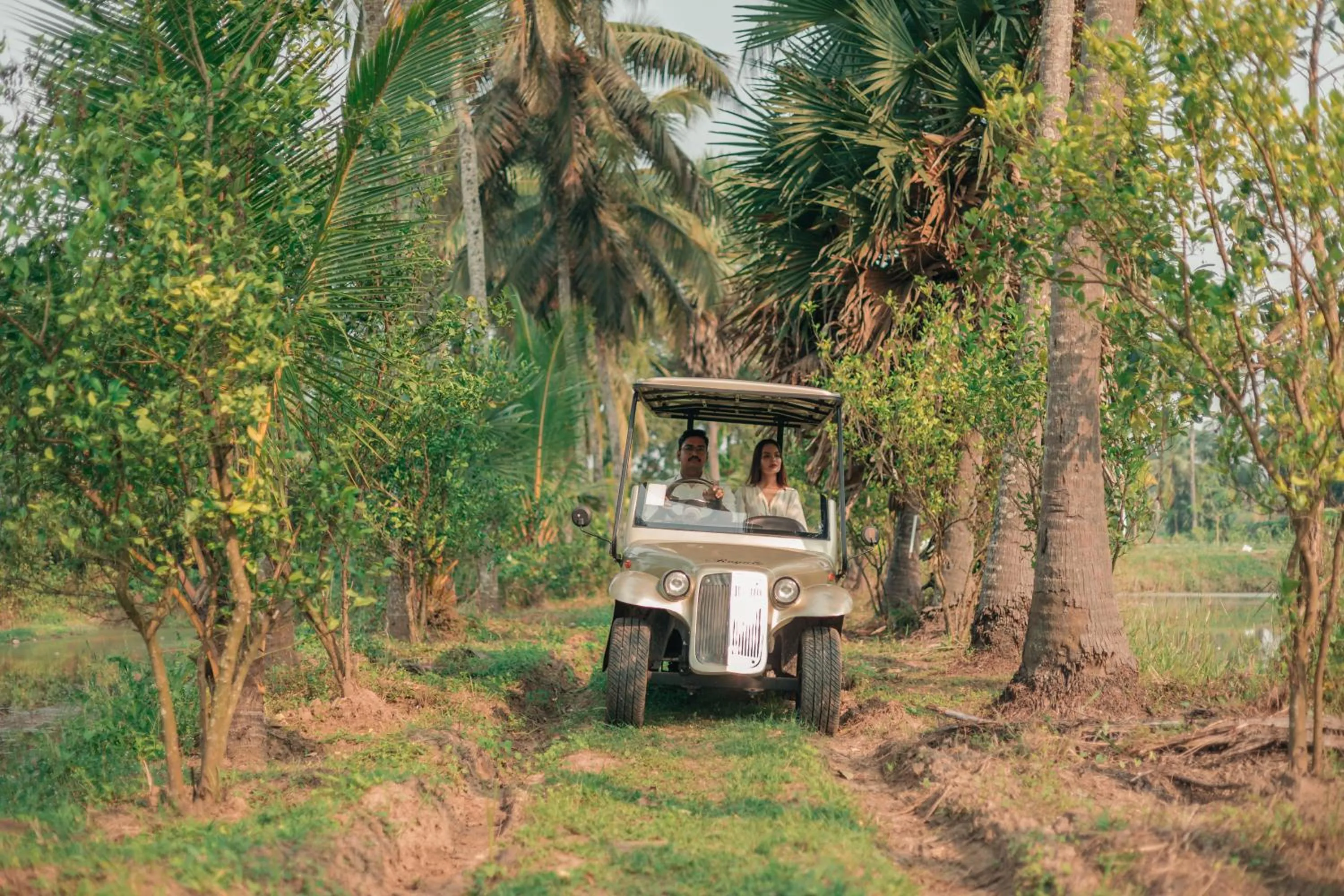 Garden view in Kairali - The Ayurvedic Healing Village