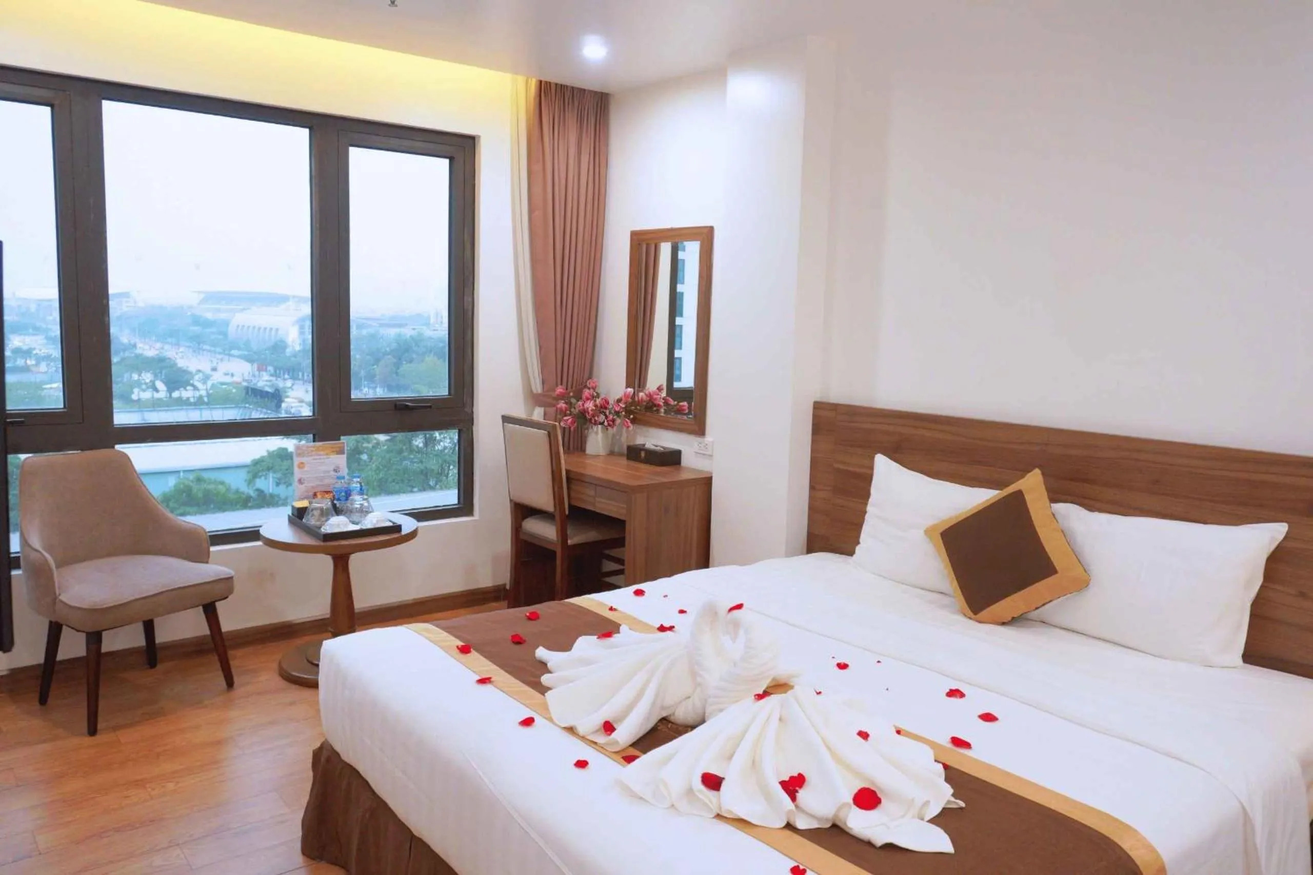 Bedroom, Bed in A89 Premier Sky Residence Stadium View