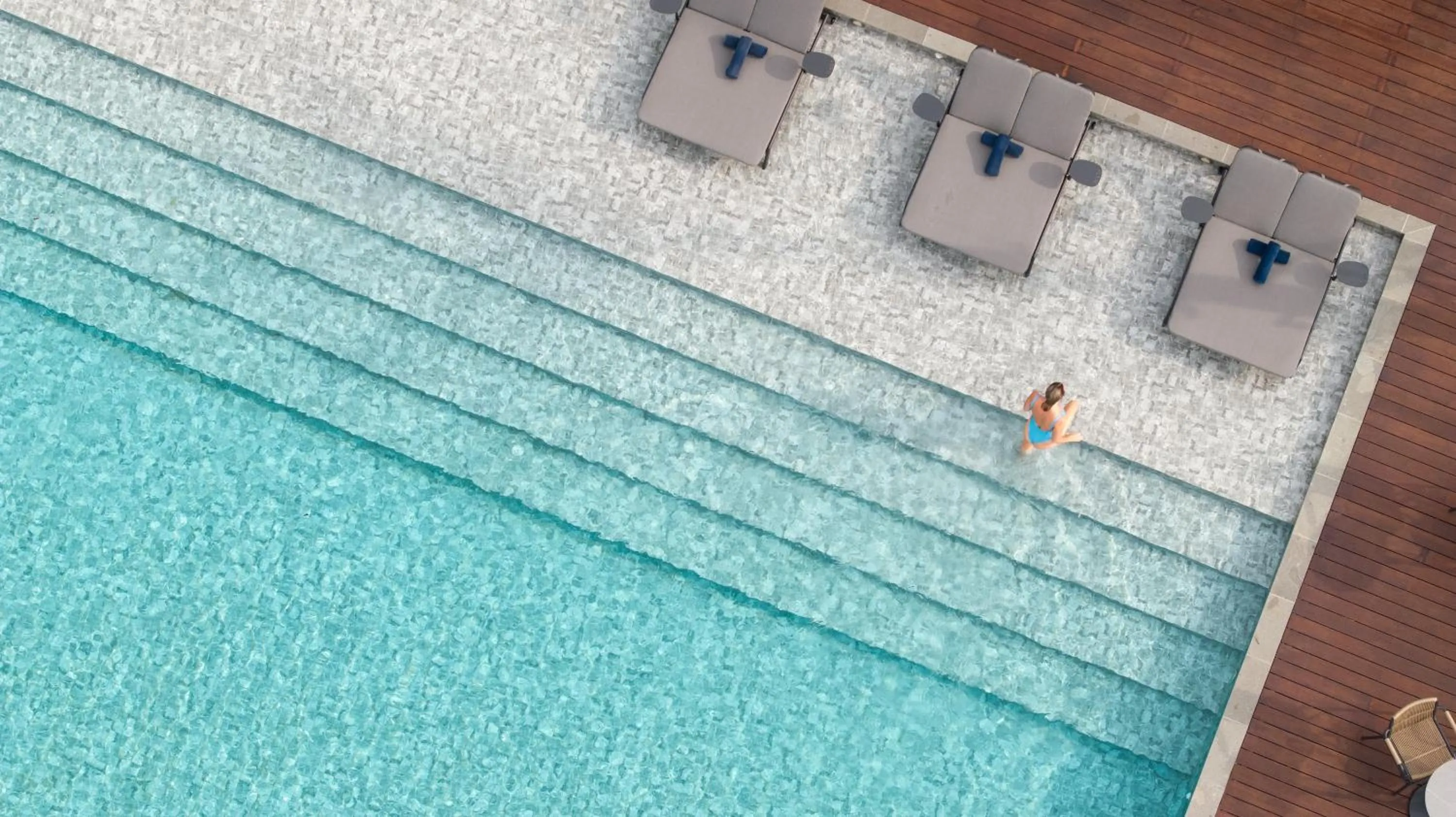 Swimming pool in Hotel Indigo Bintan Lagoi Beach by IHG