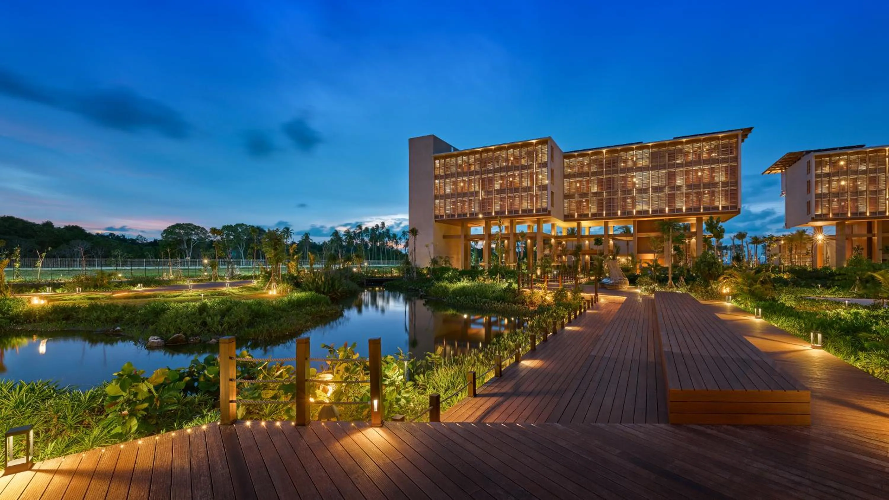 Property building in Hotel Indigo Bintan Lagoi Beach by IHG