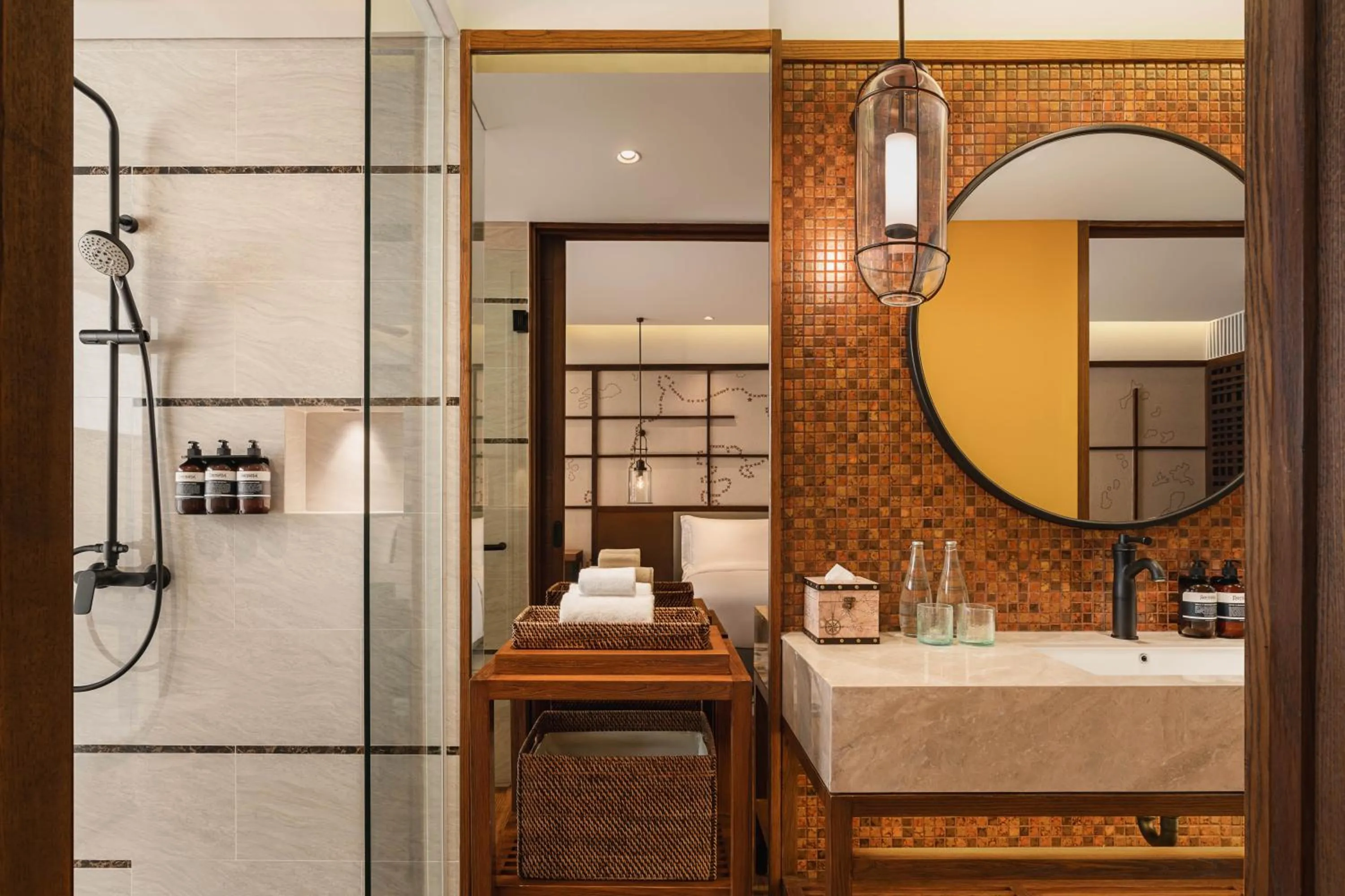 Shower in Hotel Indigo Bintan Lagoi Beach by IHG