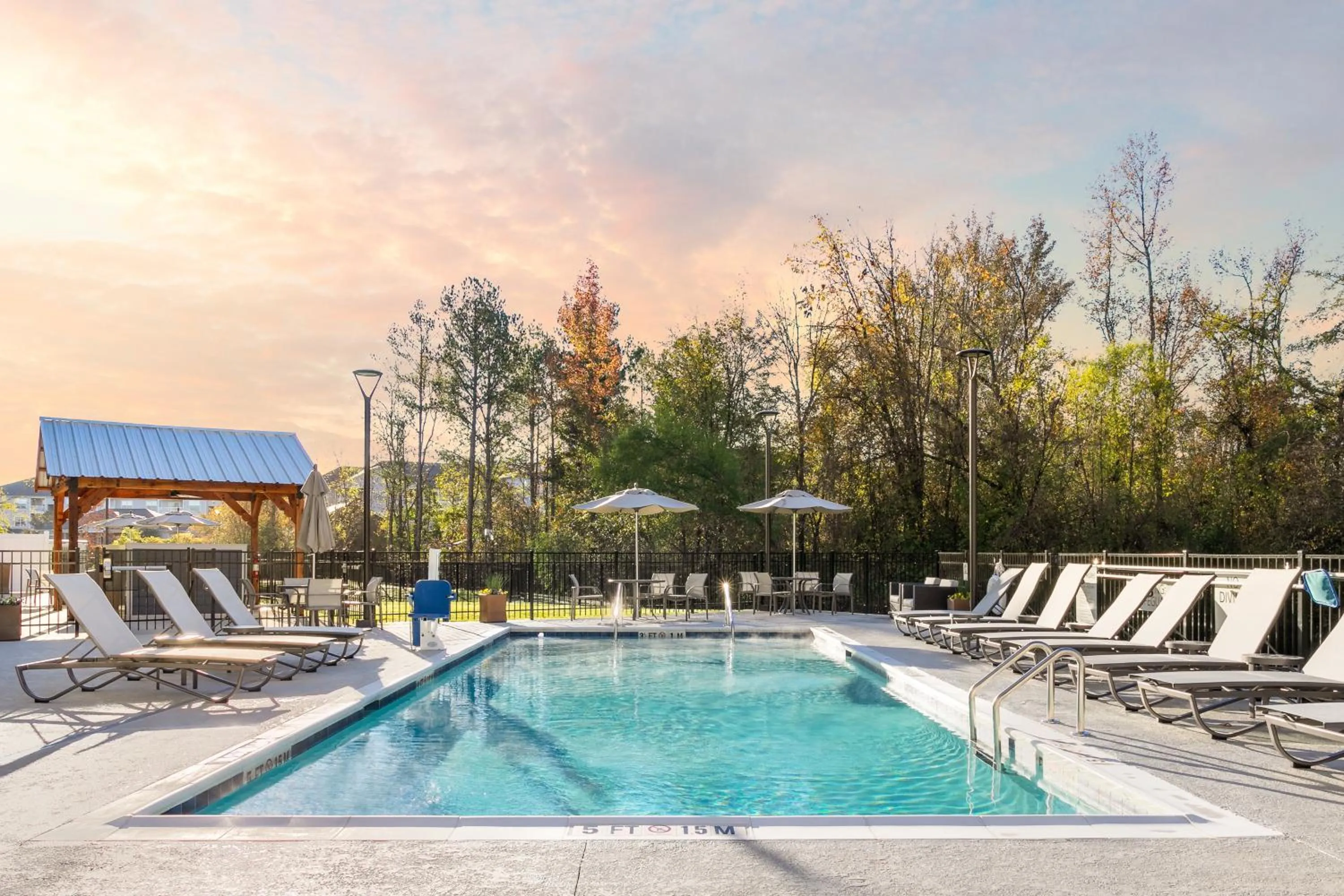 Swimming pool in Candlewood Suites Chattanooga Hamilton Place by IHG
