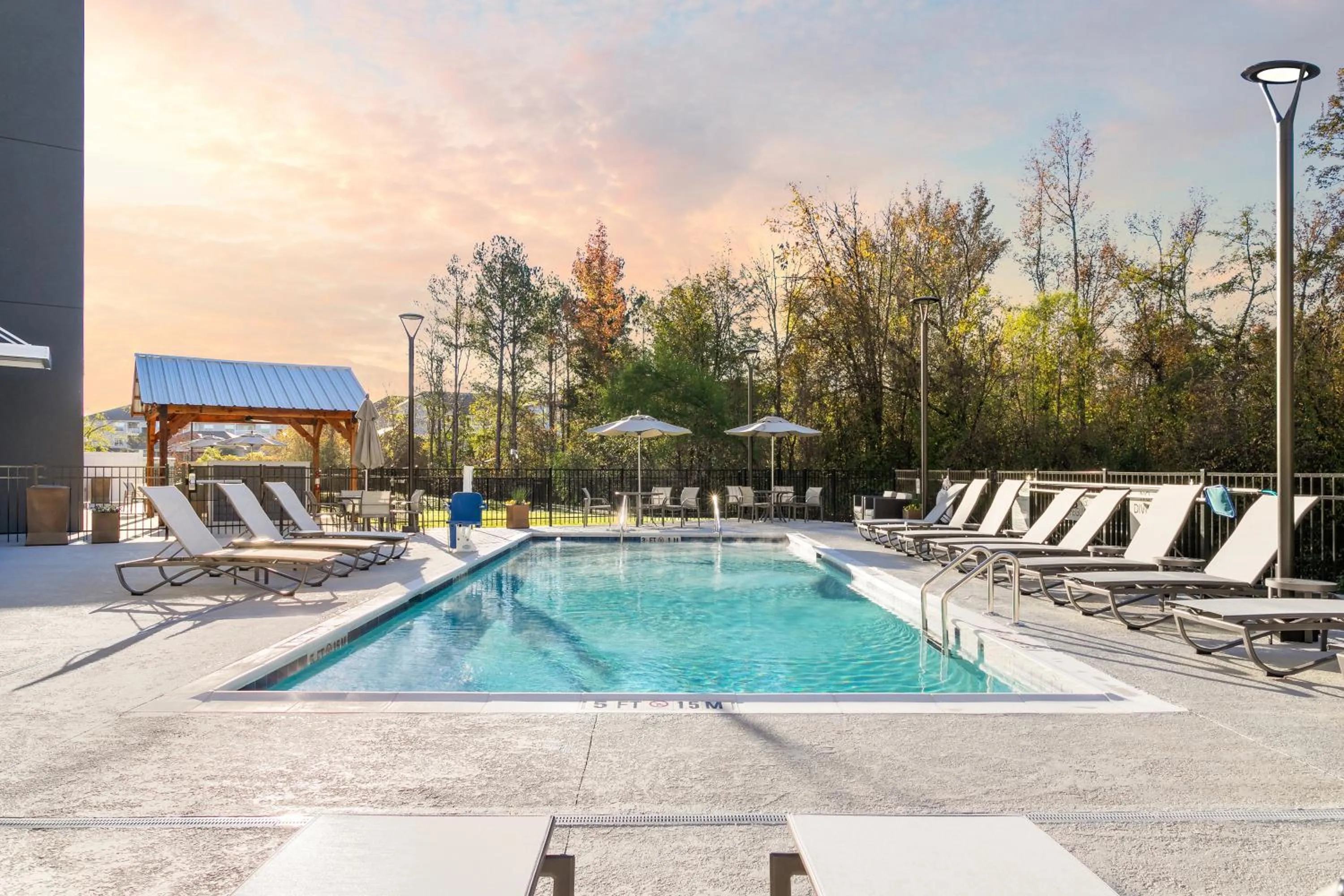 Swimming pool in Candlewood Suites Chattanooga Hamilton Place by IHG