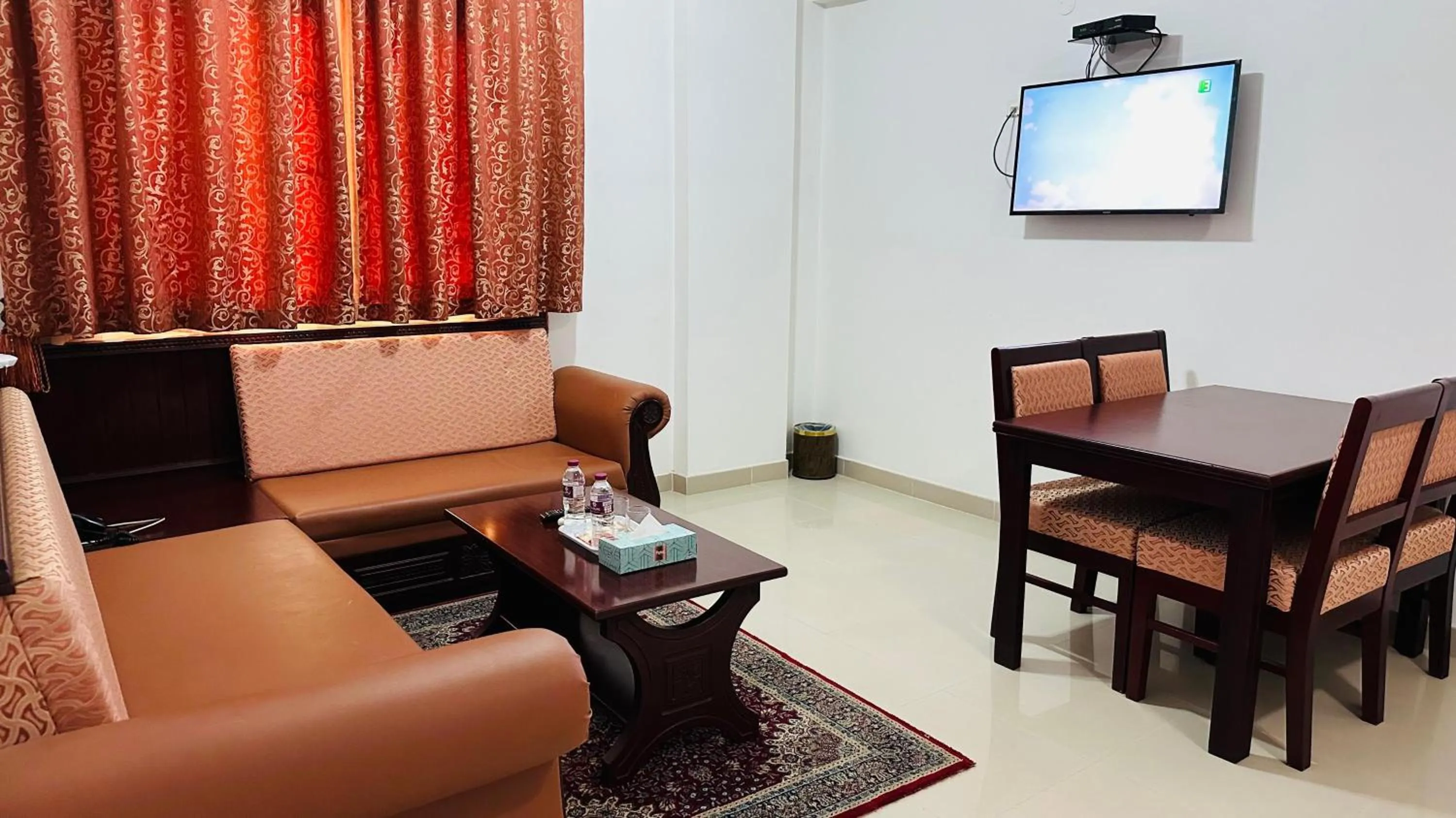 Living room in Dahlia Sohar Hotel Apartments