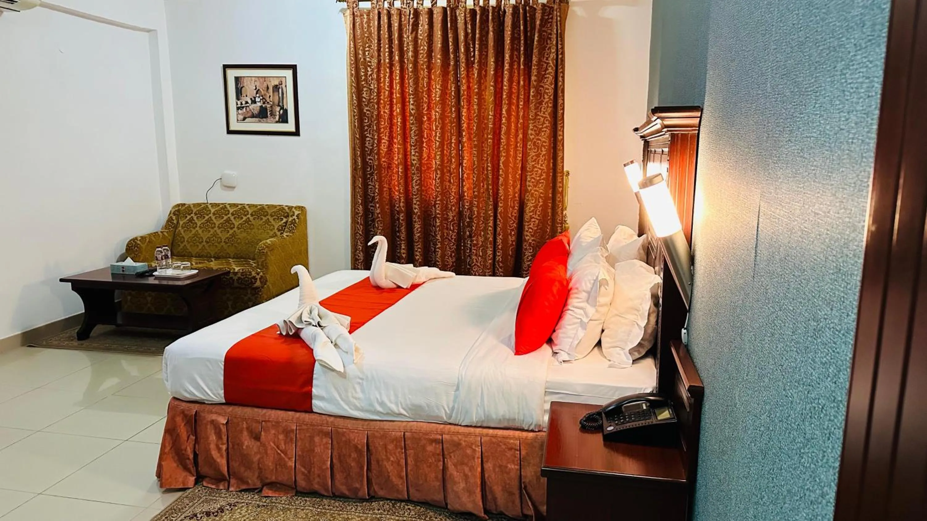 Bedroom, Bed in Dahlia Sohar Hotel Apartments