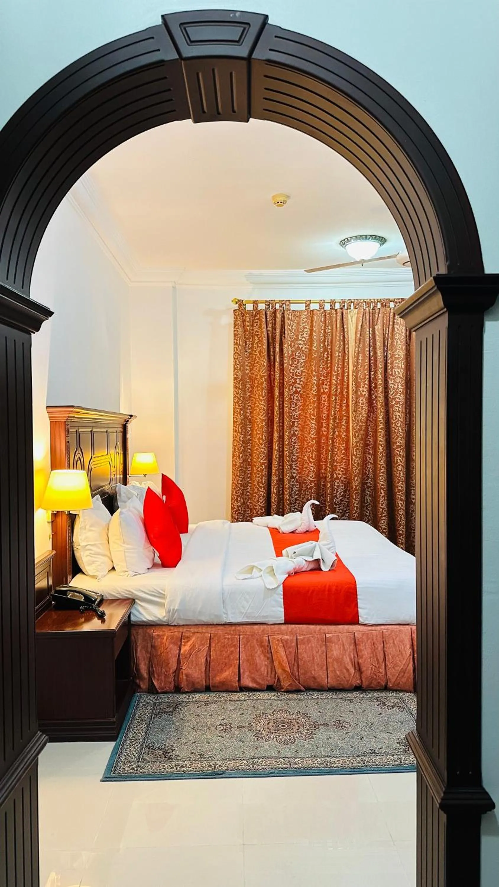 Bedroom, Bed in Dahlia Sohar Hotel Apartments