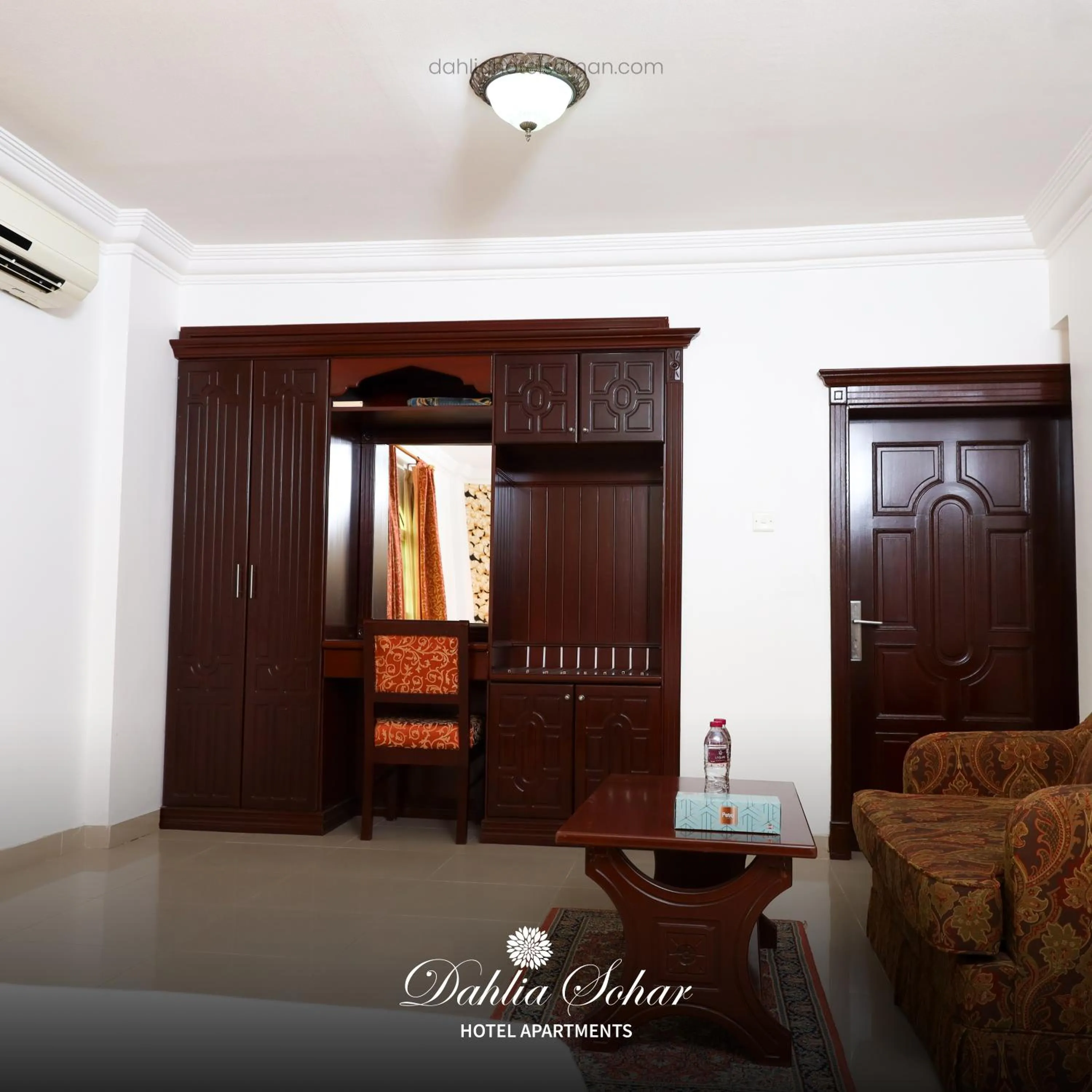 wardrobe in Dahlia Sohar Hotel Apartments