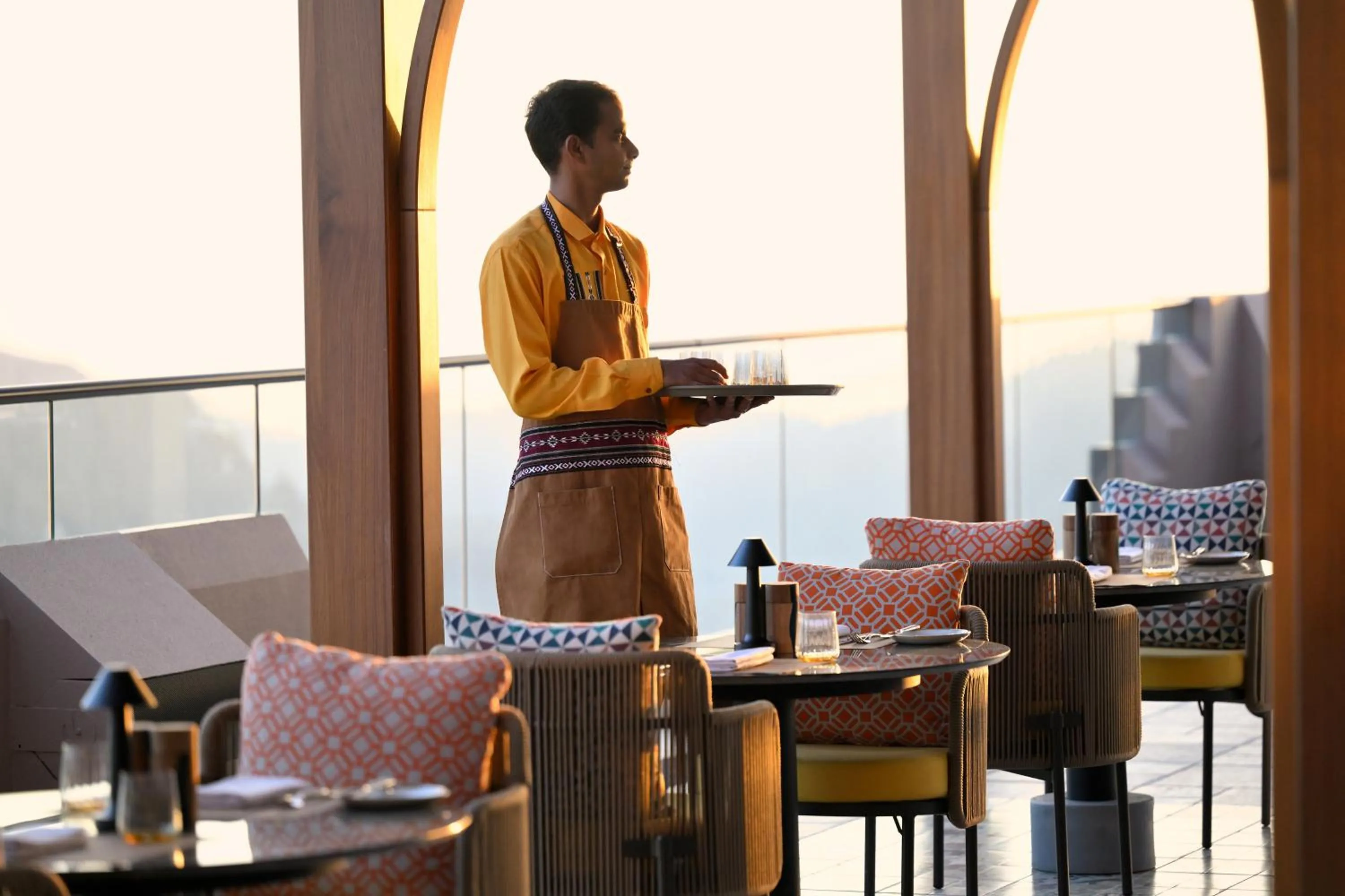 Lounge or bar in Hotel Indigo Jabal Akhdar Resort & Spa by IHG
