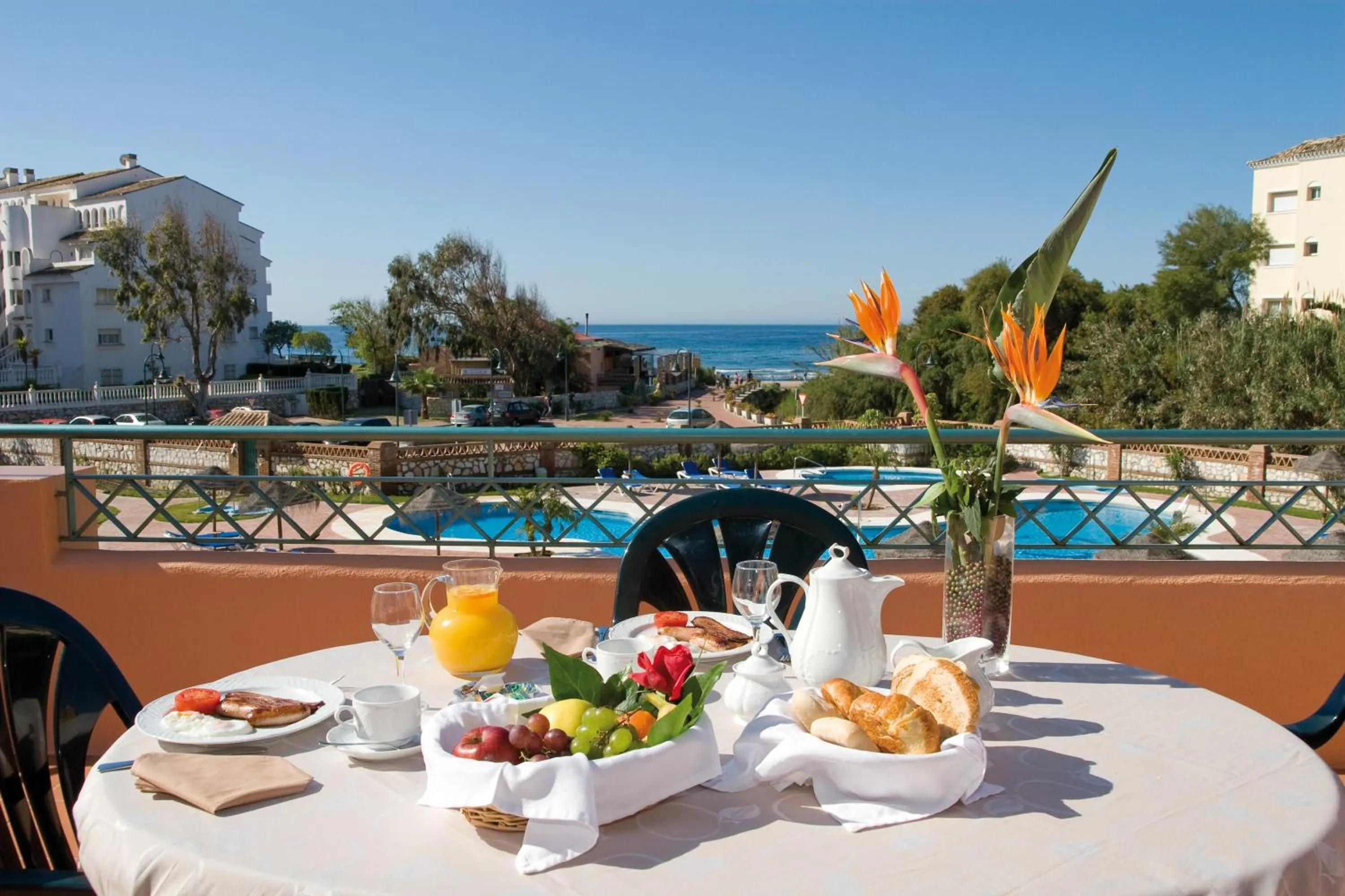 Balcony/Terrace in Marbella Beach Resort at Club Playa Real