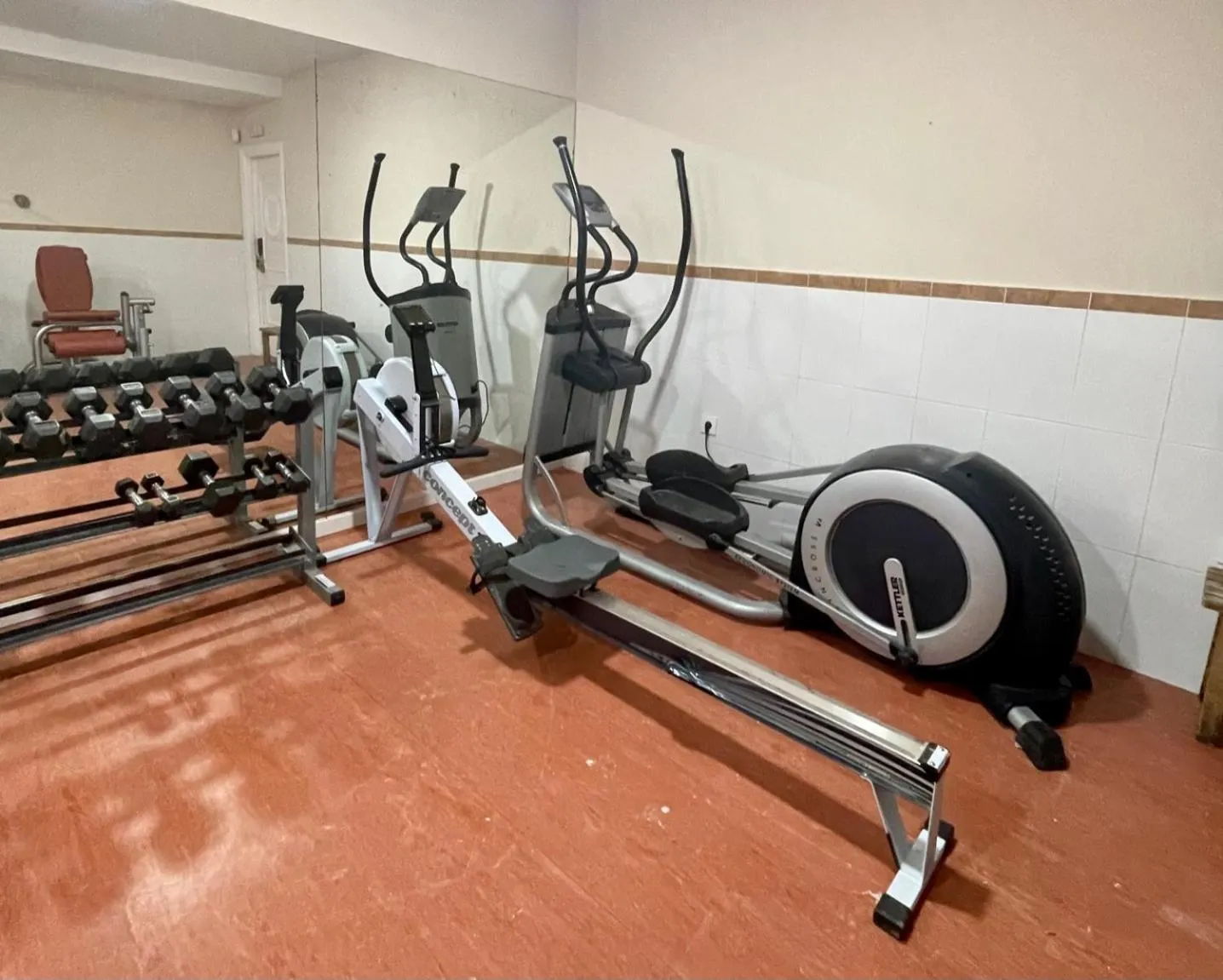 Fitness centre/facilities in Marbella Beach Resort at Club Playa Real