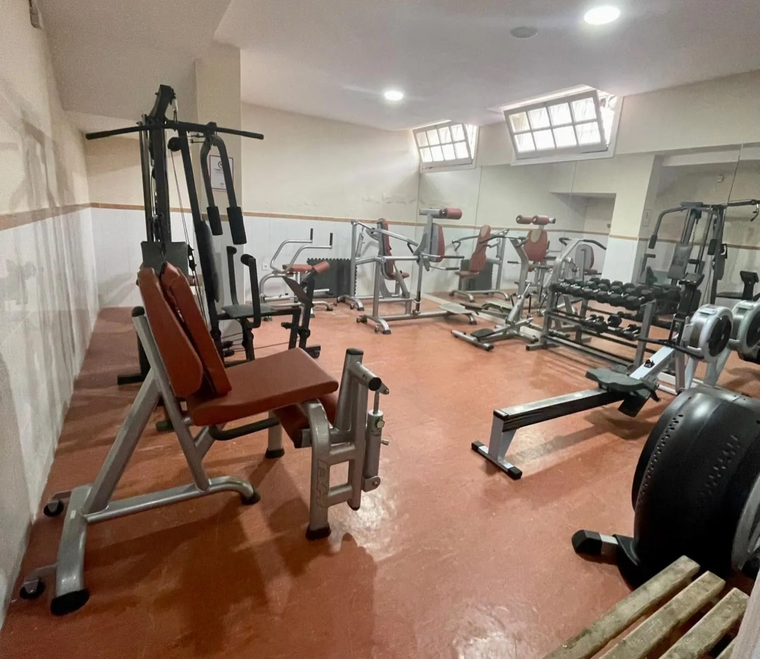 Fitness centre/facilities in Marbella Beach Resort at Club Playa Real