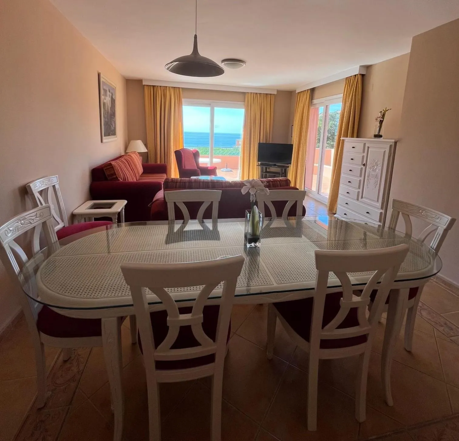 Sea view in Marbella Beach Resort at Club Playa Real