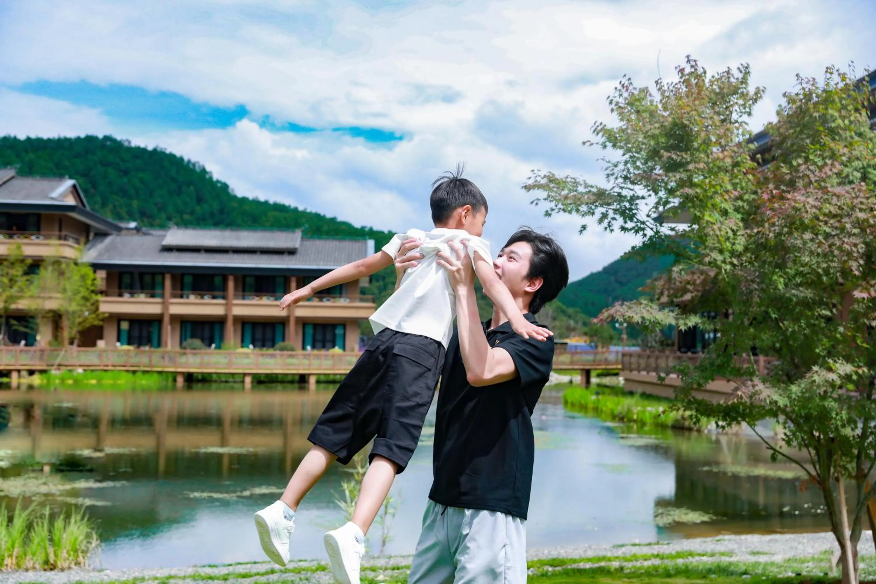 Garden view in Hotel Indigo Lugu Lake by IHG