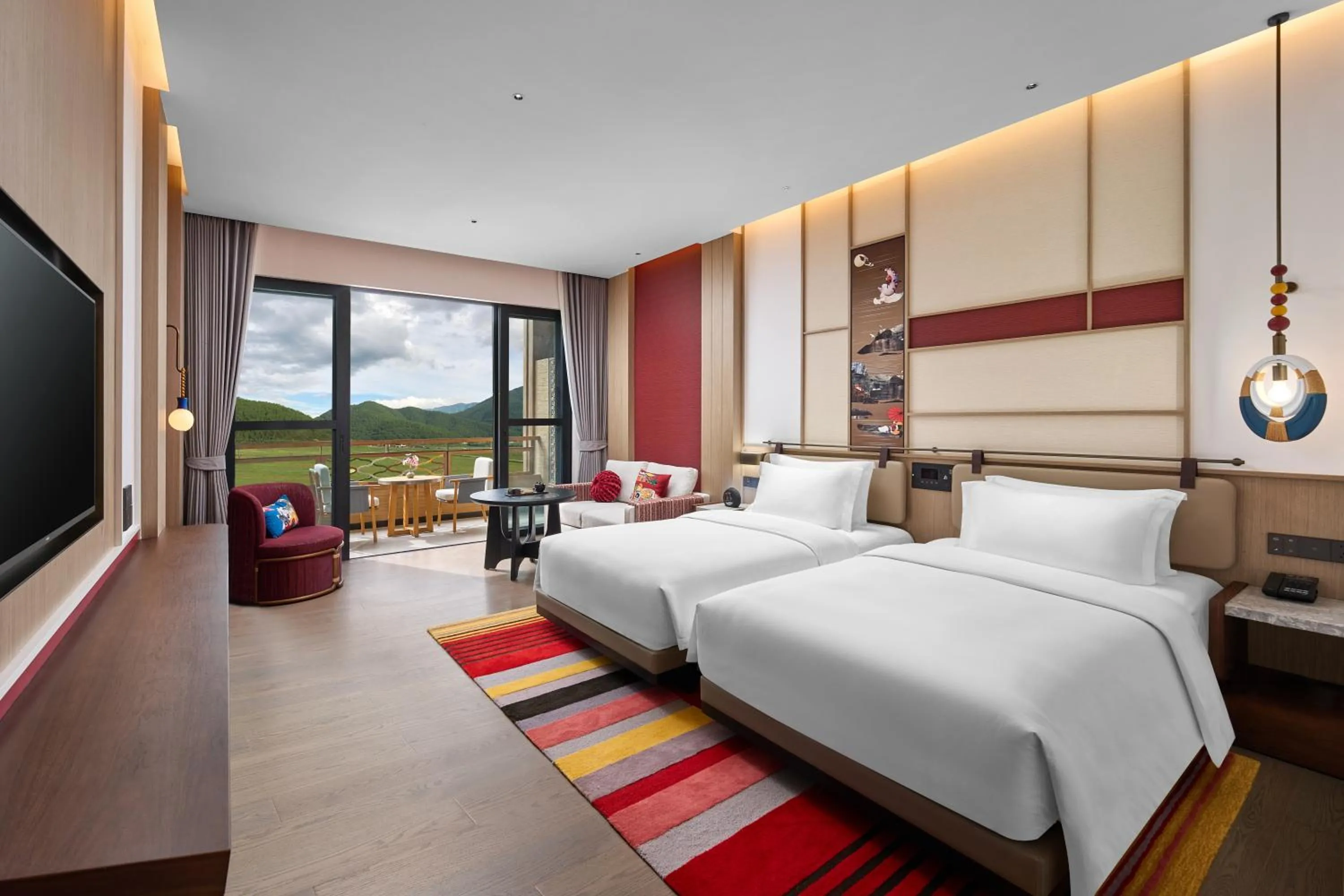 Bedroom in Hotel Indigo Lugu Lake by IHG