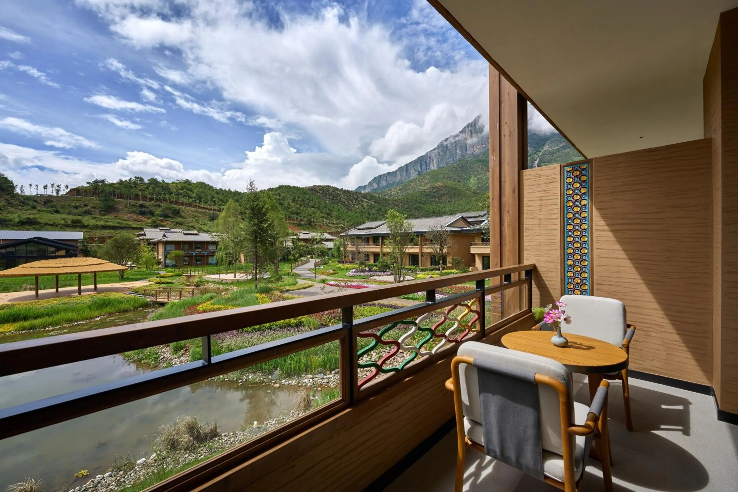 Balcony/Terrace in Hotel Indigo Lugu Lake by IHG
